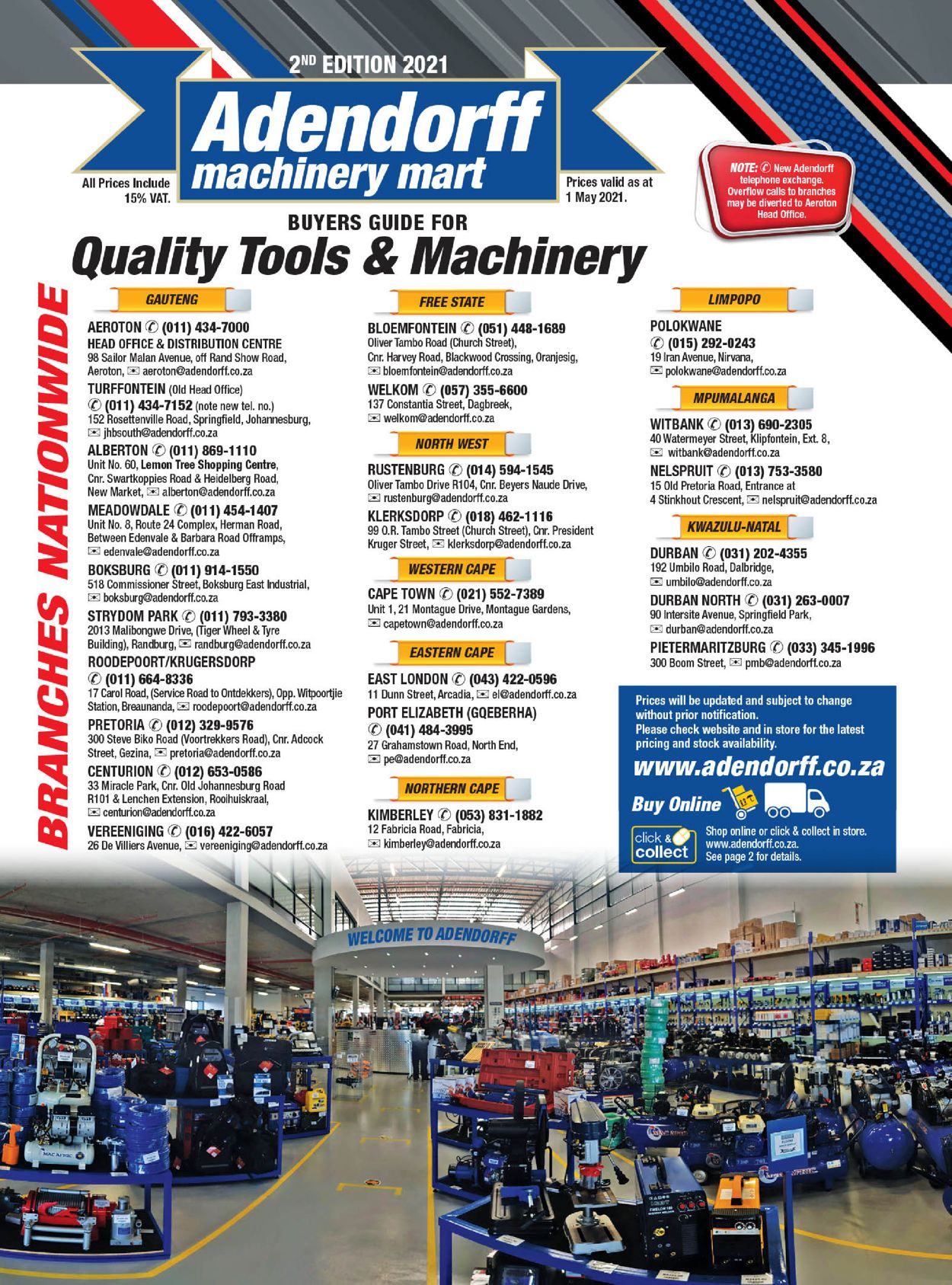 Adendorff Machinery Mart Catalogue - 2021/04/01-2021/04/30