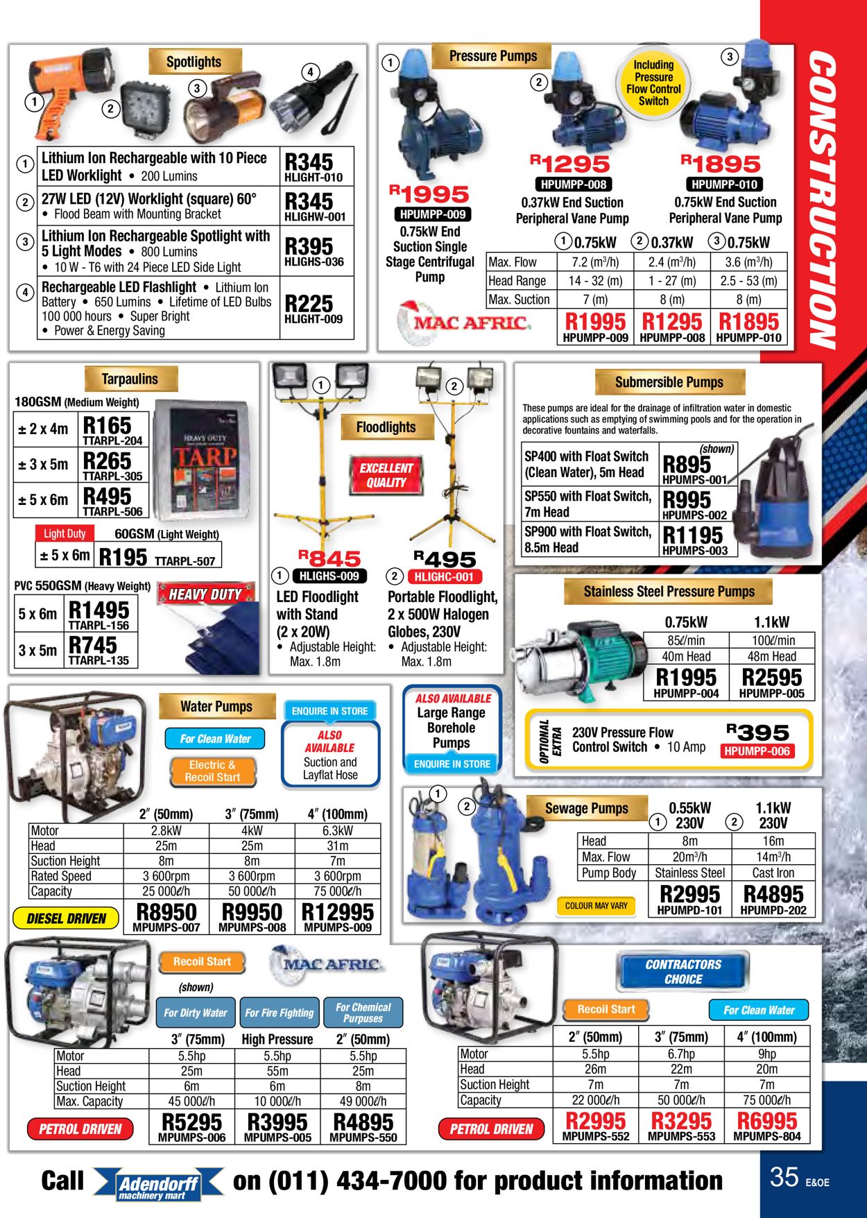 Adendorff Machinery Mart Catalogue - 2021/07/06-2021/07/31 (Page 35)