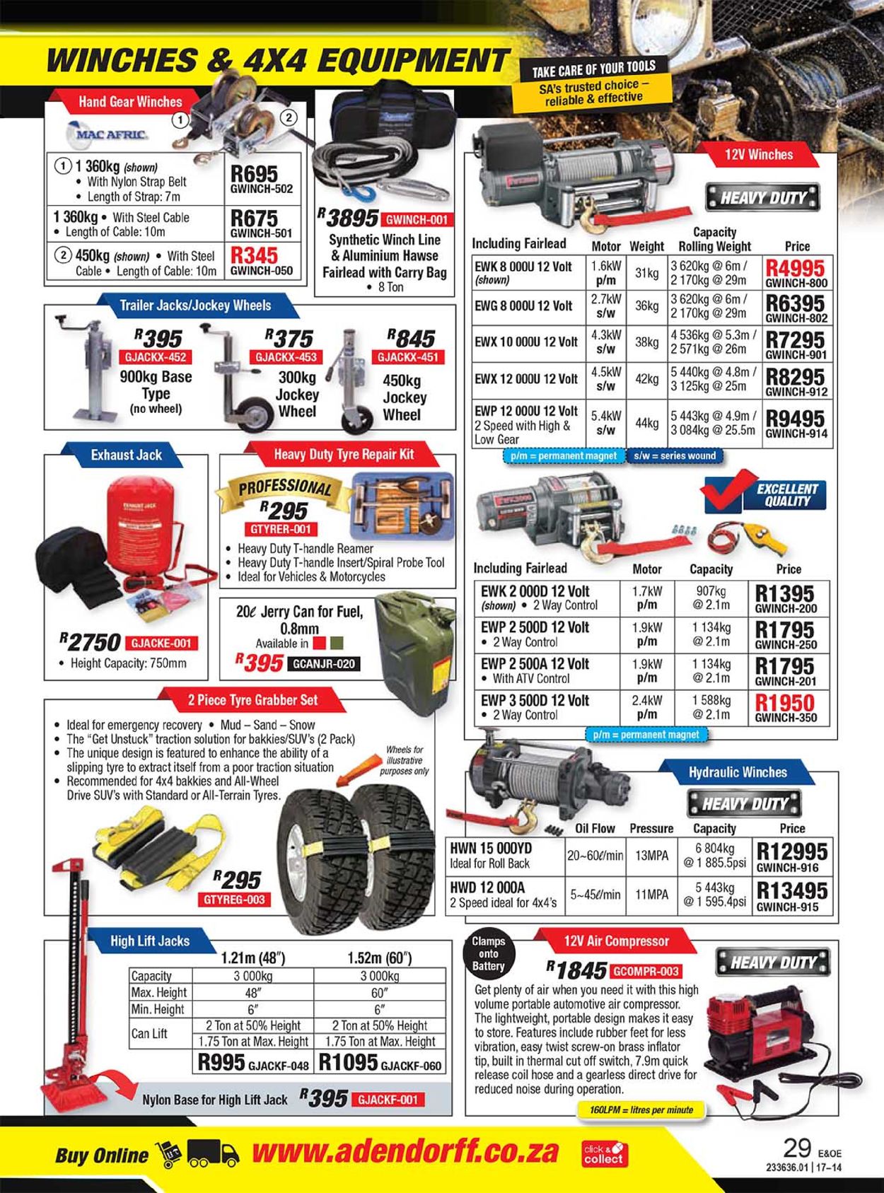 Adendorff Machinery Mart Catalogue - 2022/01/17-2022/01/31 (Page 29)