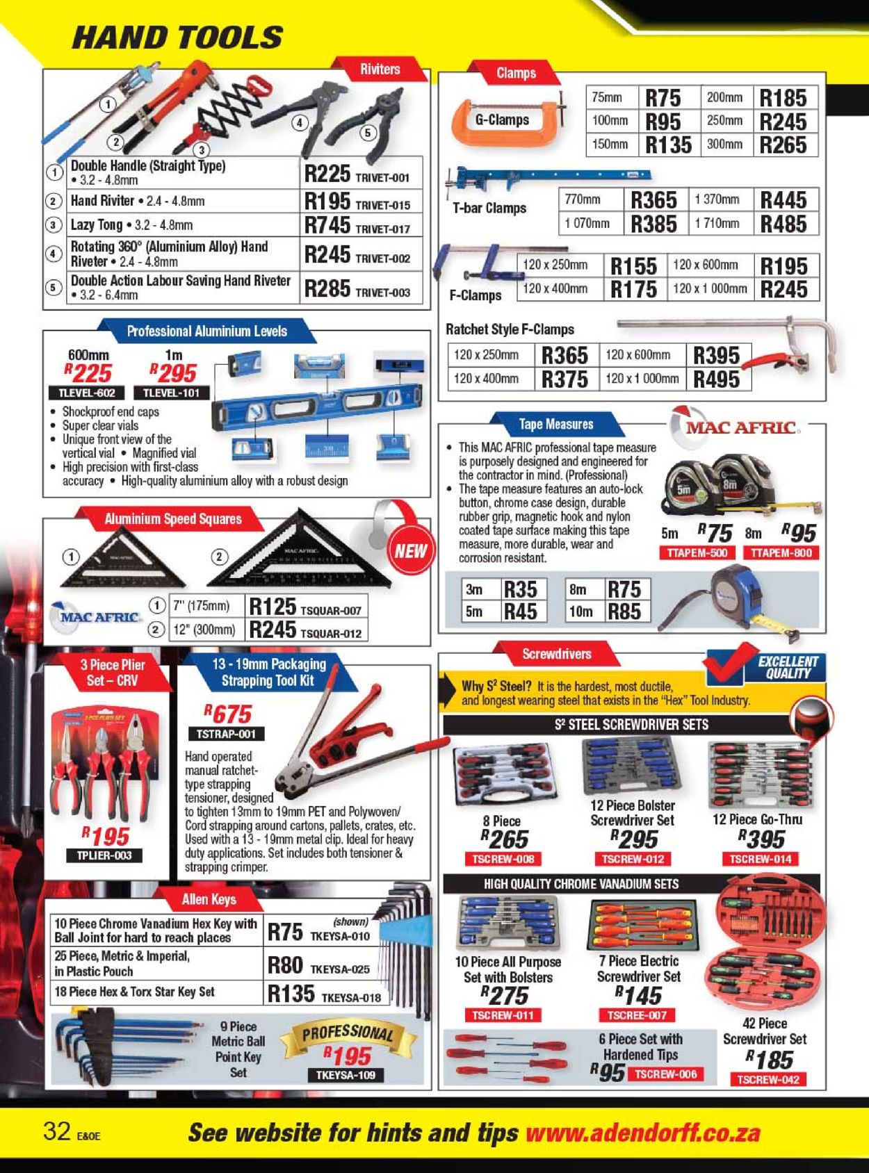 Adendorff Machinery Mart Catalogue - 2022/03/01-2022/05/31 (Page 34)