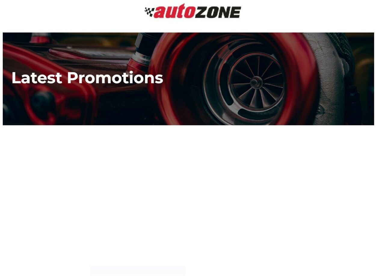 AutoZone Catalogue - 2022/10/05-2022/10/12