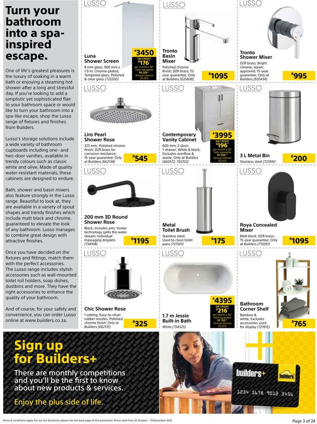 Builders Warehouse Catalogue - 2022/10/25-2022/12/19 (Page 3)