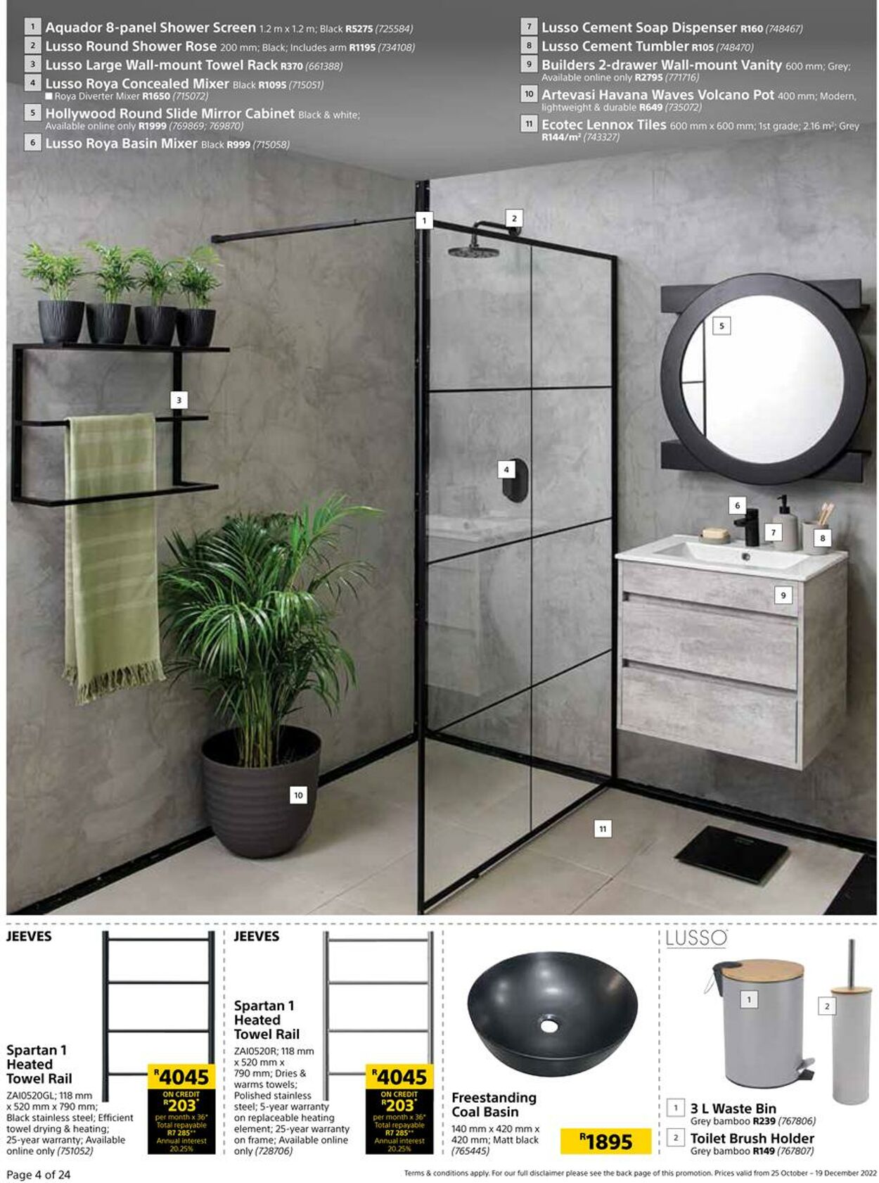 Builders Warehouse Catalogue - 2022/10/25-2022/12/19 (Page 4)