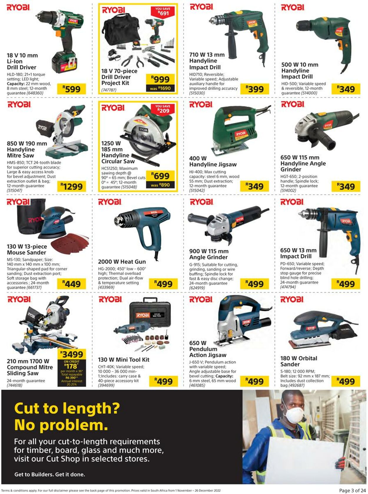 Builders Warehouse Catalogue - 2022/11/01-2022/12/26 (Page 3)