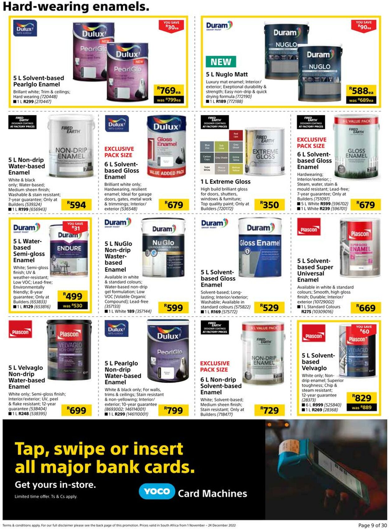 Builders Warehouse Catalogue - 2022/11/01-2022/12/24 (Page 9)