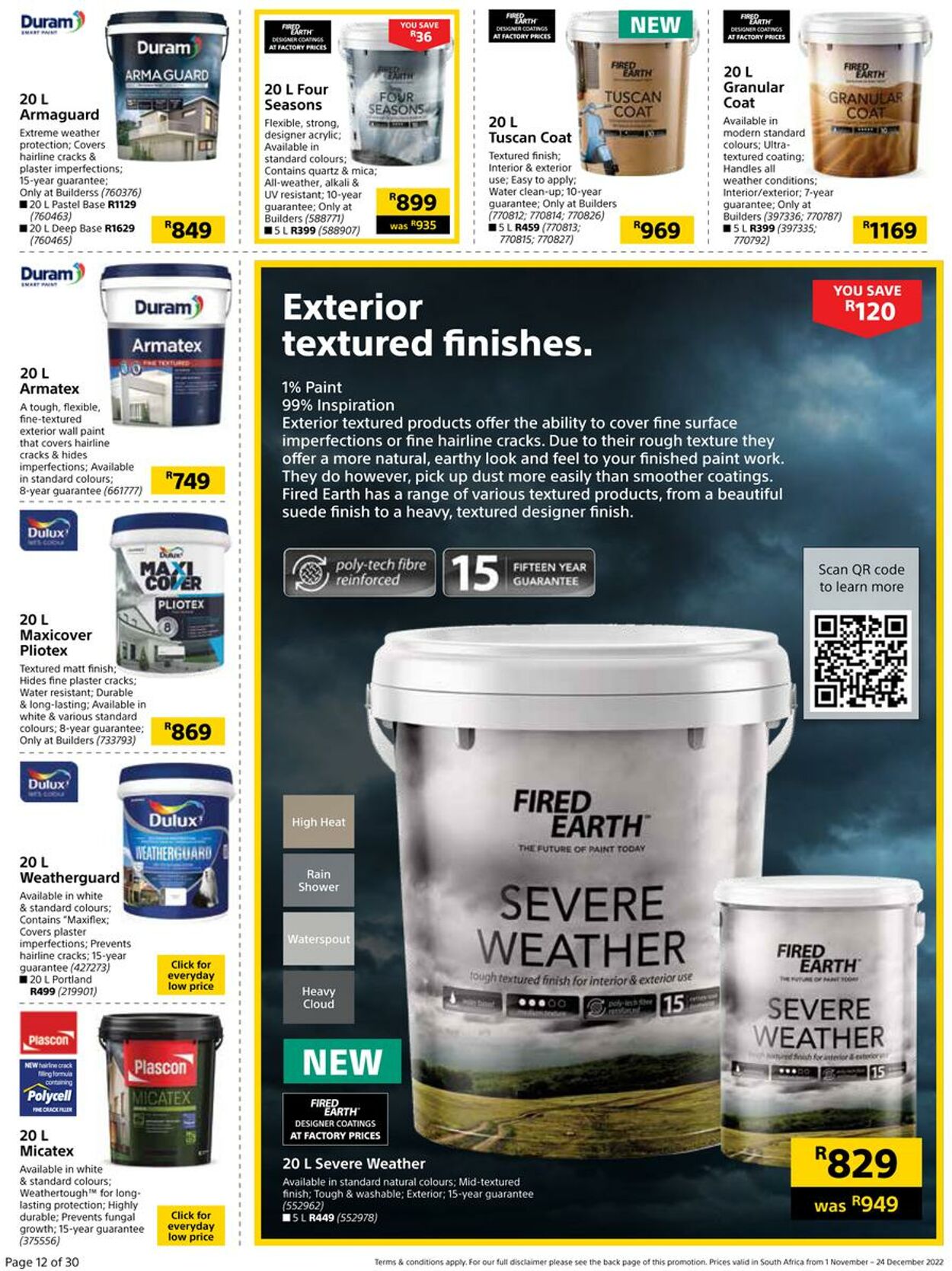 Builders Warehouse Catalogue - 2022/11/01-2022/12/24 (Page 12)