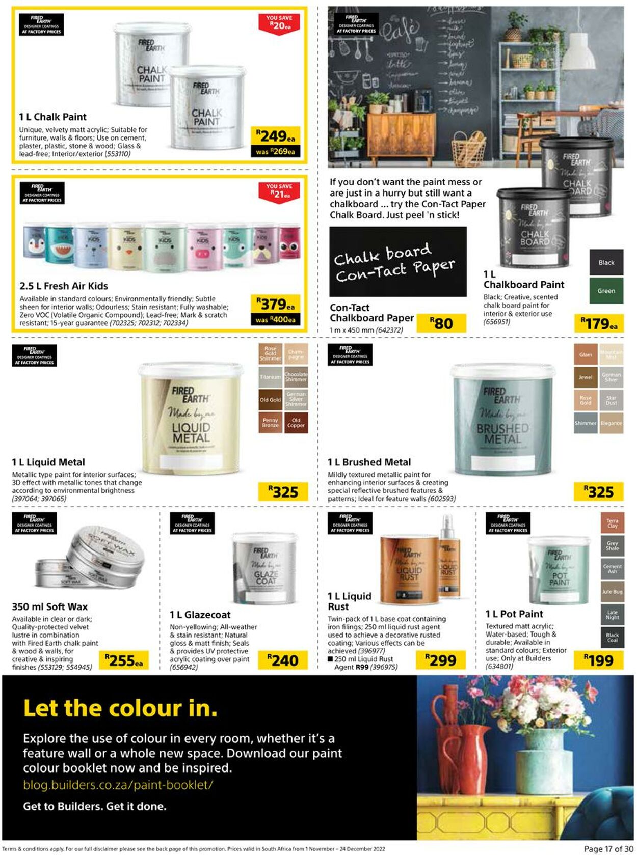 Builders Warehouse Catalogue - 2022/11/01-2022/12/24 (Page 17)