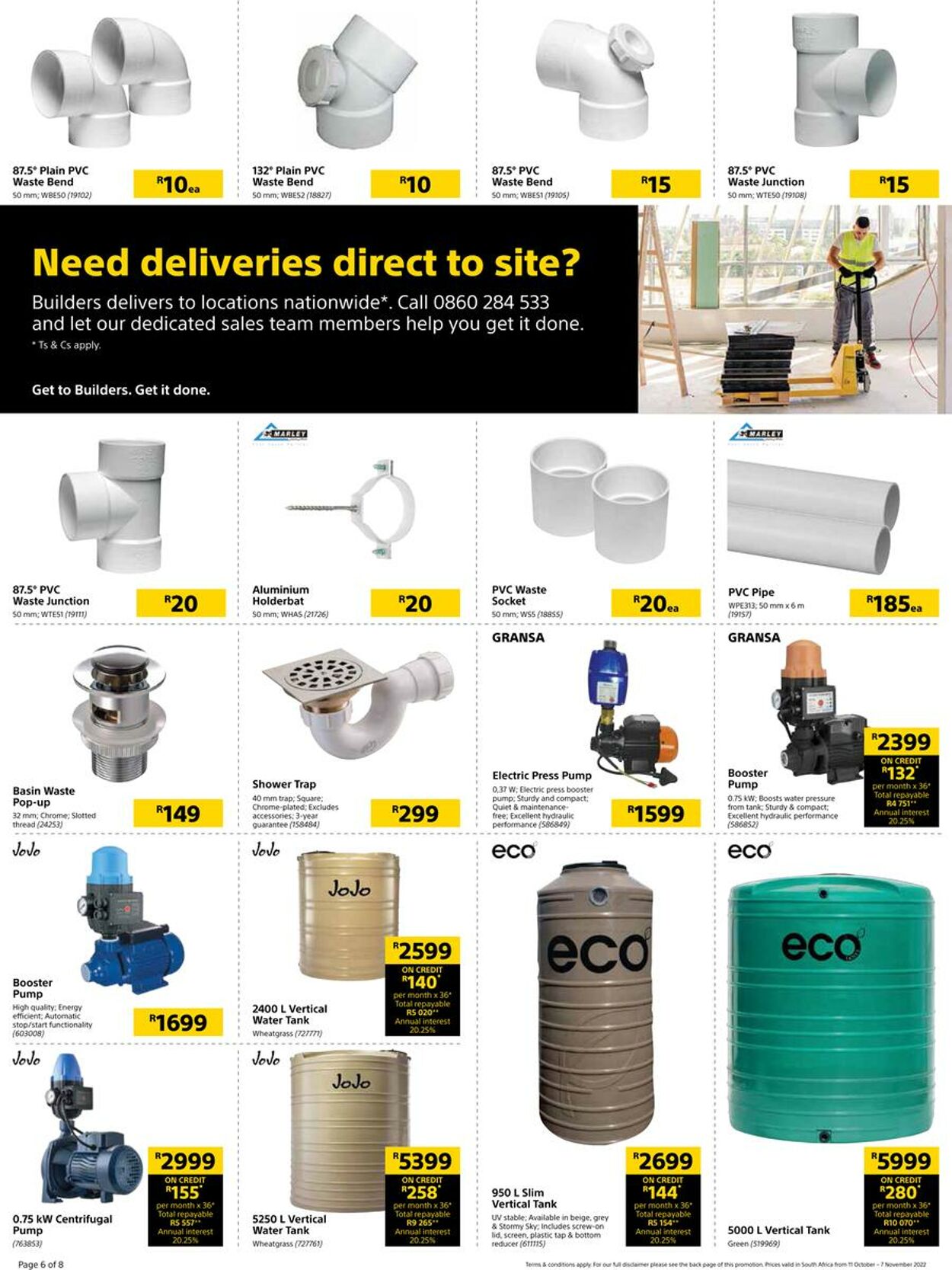 Builders Warehouse Catalogue - 2022/10/11-2022/11/07 (Page 6)