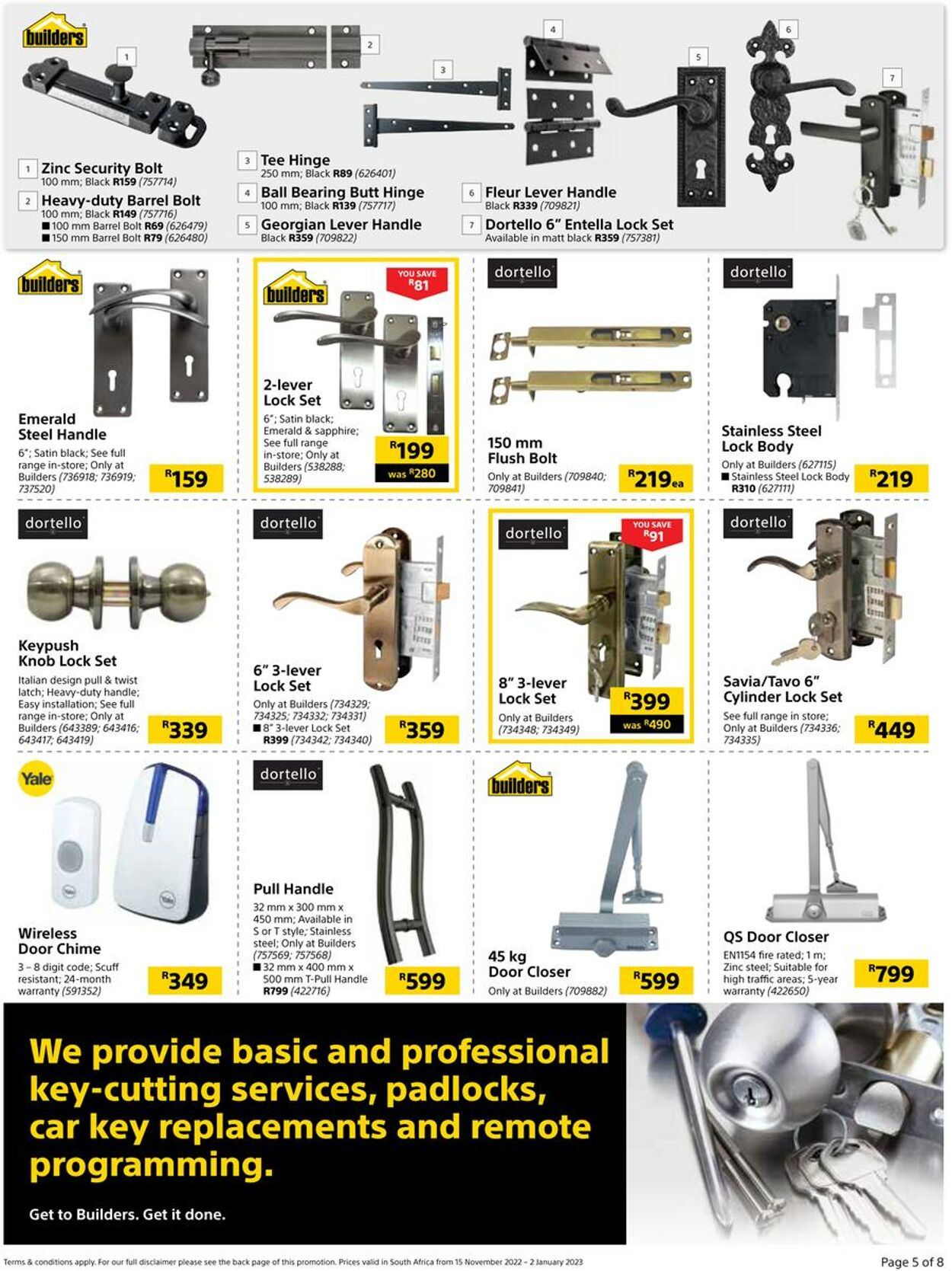 Builders Warehouse Catalogue - 2022/11/15-2023/01/02 (Page 5)