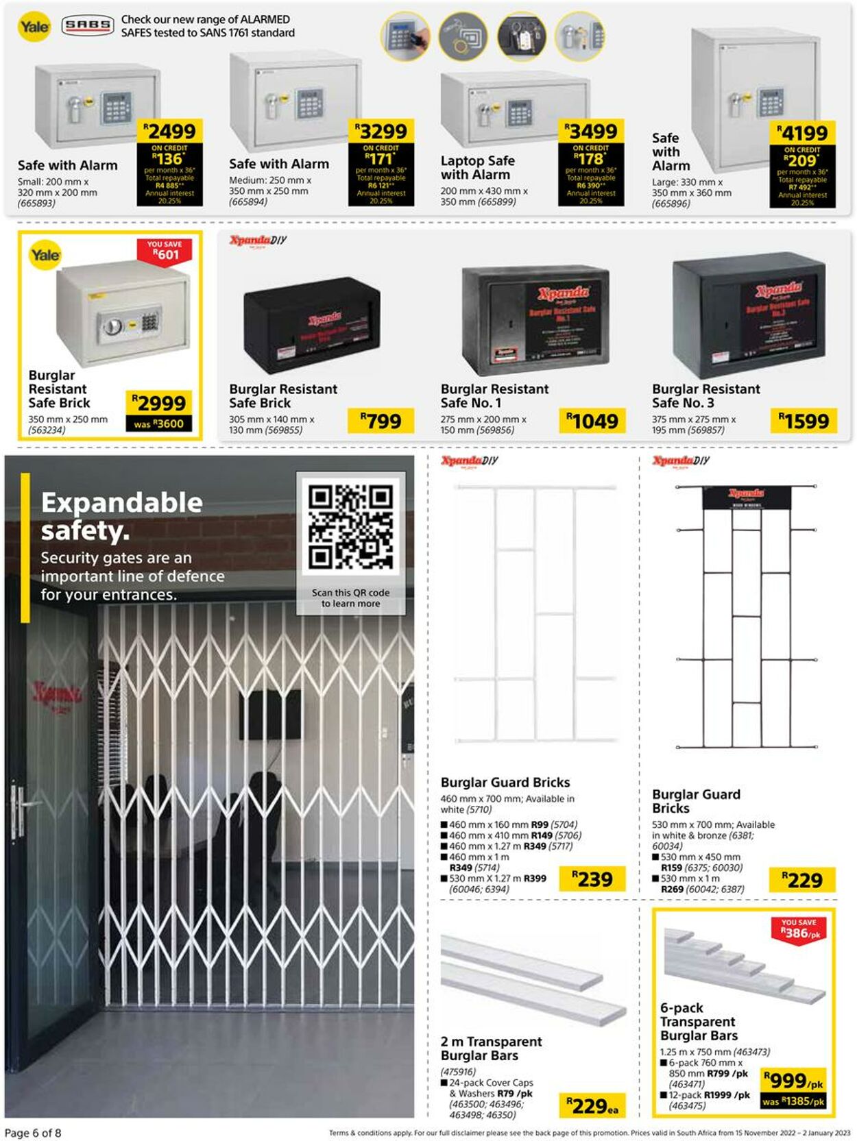 Builders Warehouse Catalogue - 2022/11/15-2023/01/02 (Page 6)