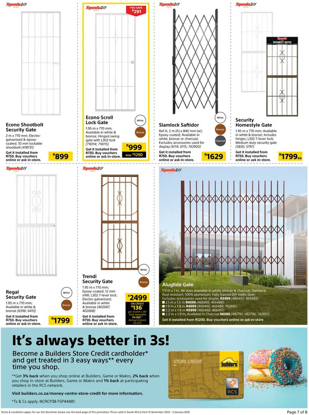 Builders Warehouse Catalogue - 2022/11/15-2023/01/02 (Page 7)