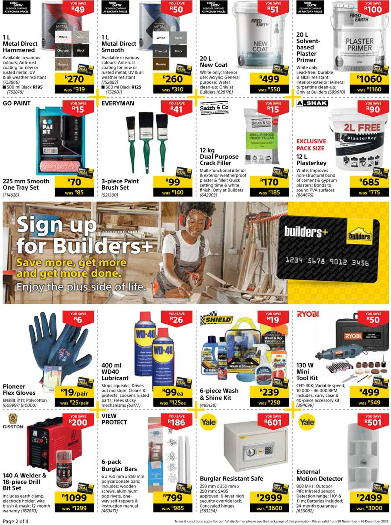 Builders Warehouse Catalogue - 2022/11/29-2022/12/26 (Page 2)