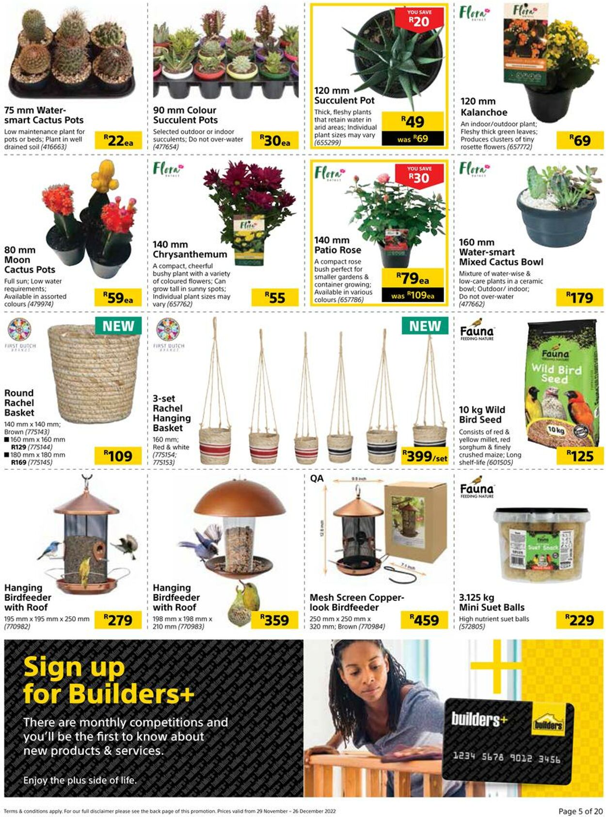 Builders Warehouse Catalogue - 2022/11/29-2022/12/26 (Page 5)