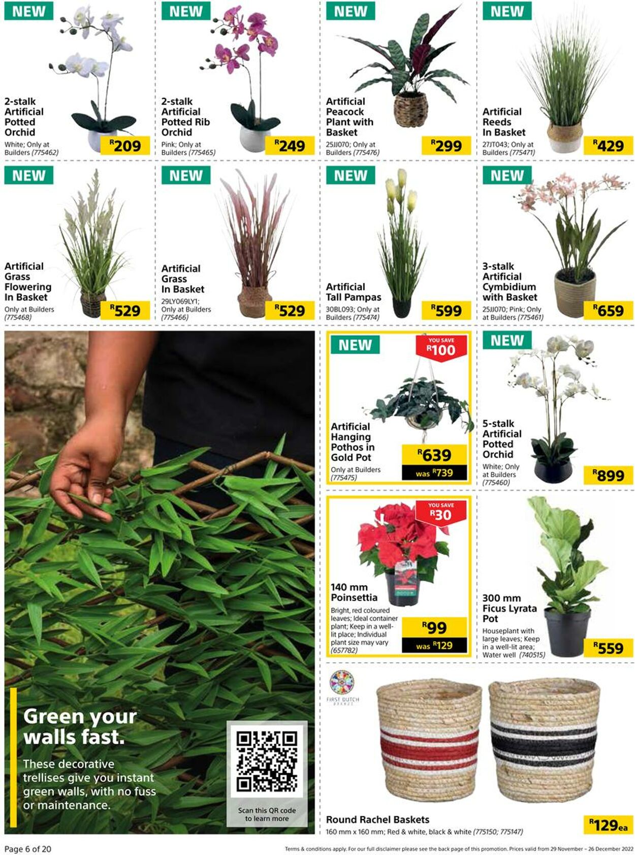 Builders Warehouse Catalogue - 2022/11/29-2022/12/26 (Page 6)