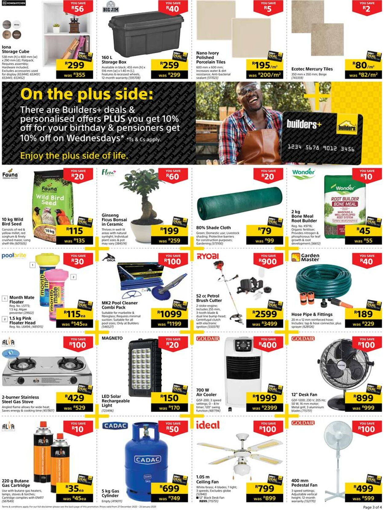 Builders Warehouse Catalogue - 2022/12/27-2023/01/23 (Page 3)