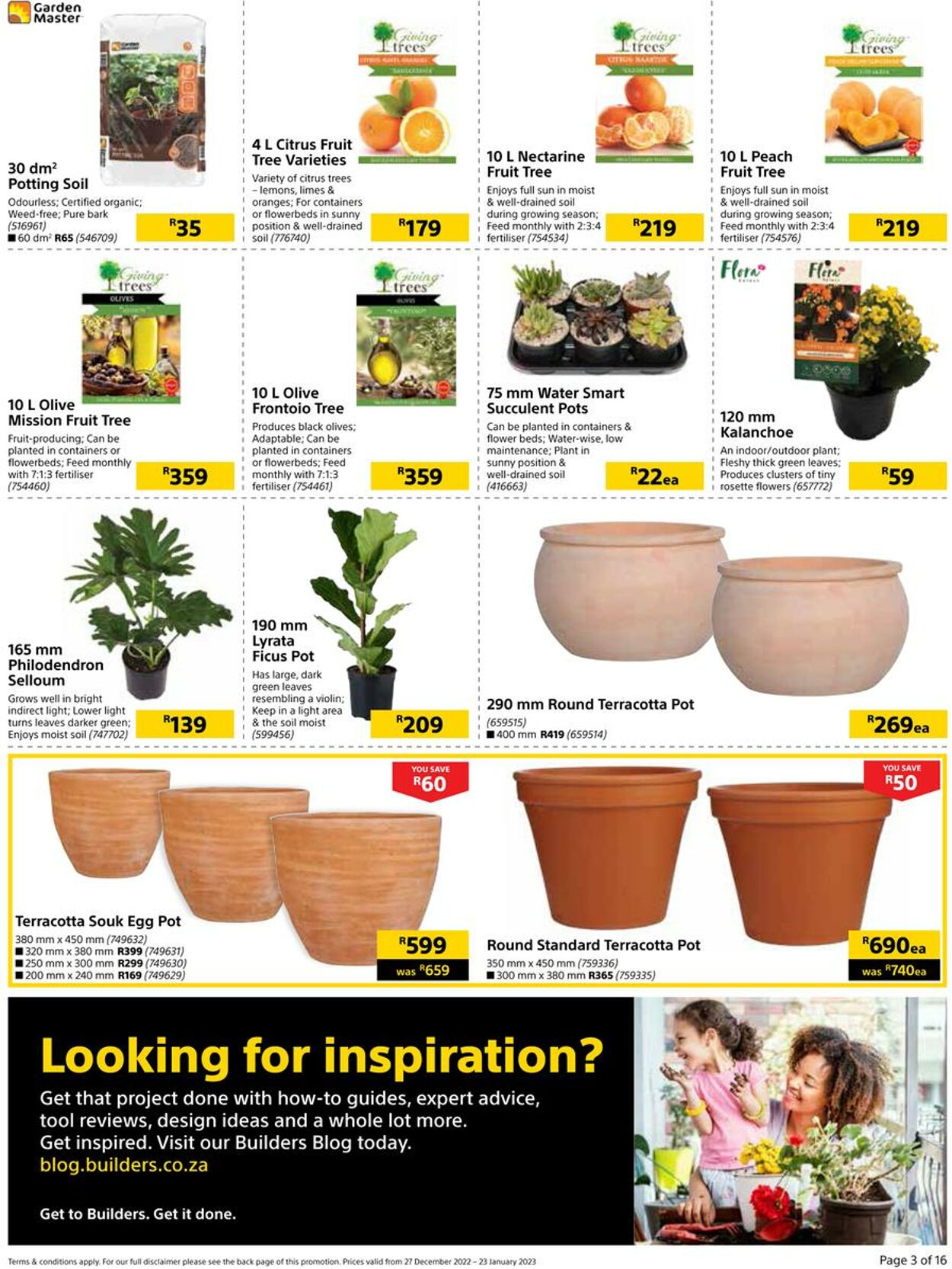 Builders Warehouse Catalogue - 2022/12/27-2023/01/23 (Page 3)