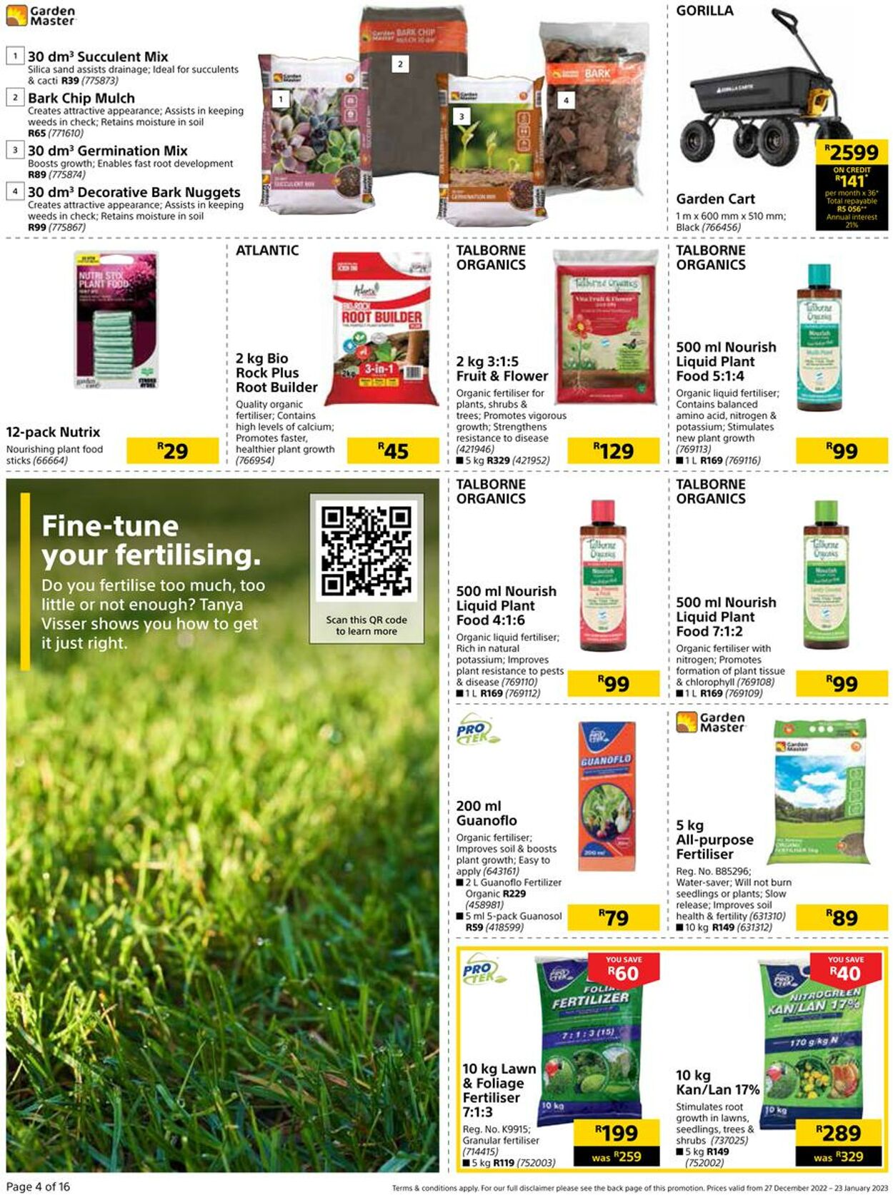 Builders Warehouse Catalogue - 2022/12/27-2023/01/23 (Page 4)