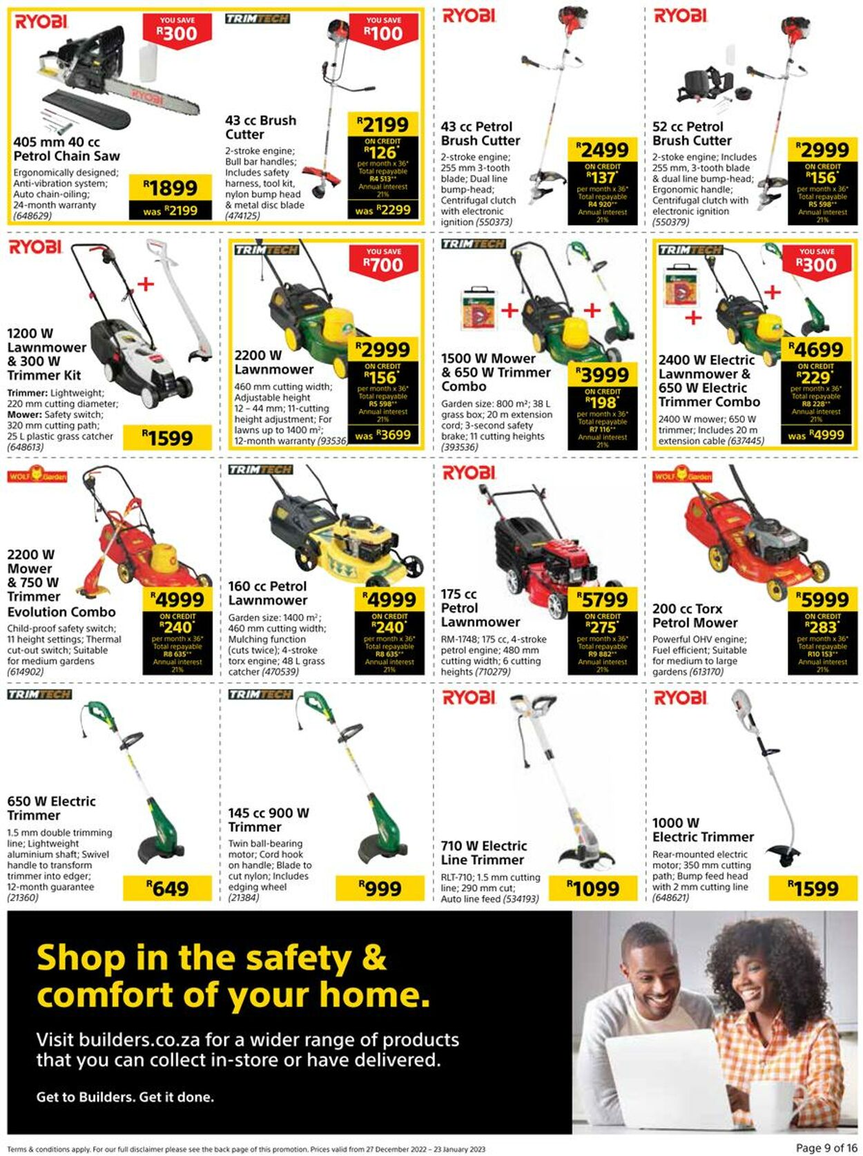 Builders Warehouse Catalogue - 2022/12/27-2023/01/23 (Page 9)