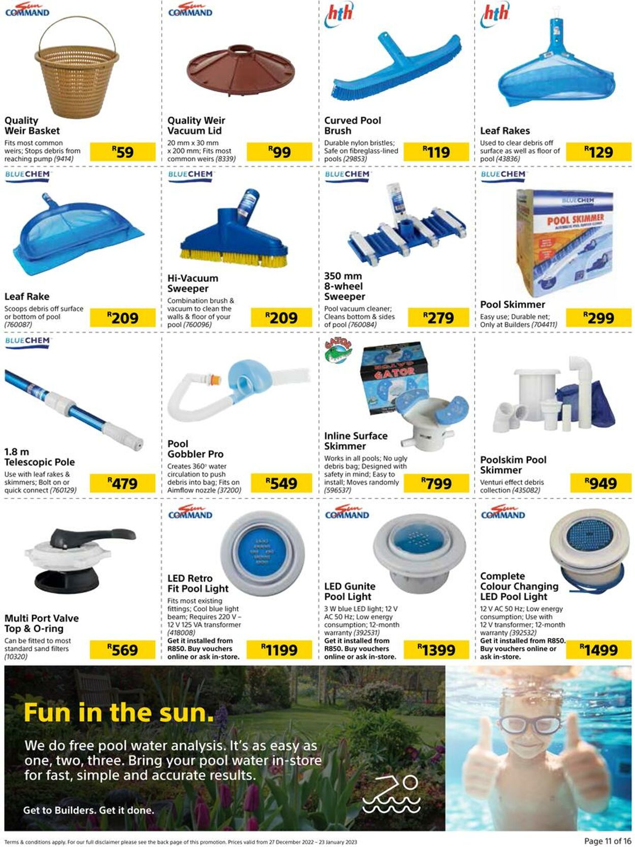 Builders Warehouse Catalogue - 2022/12/27-2023/01/23 (Page 11)