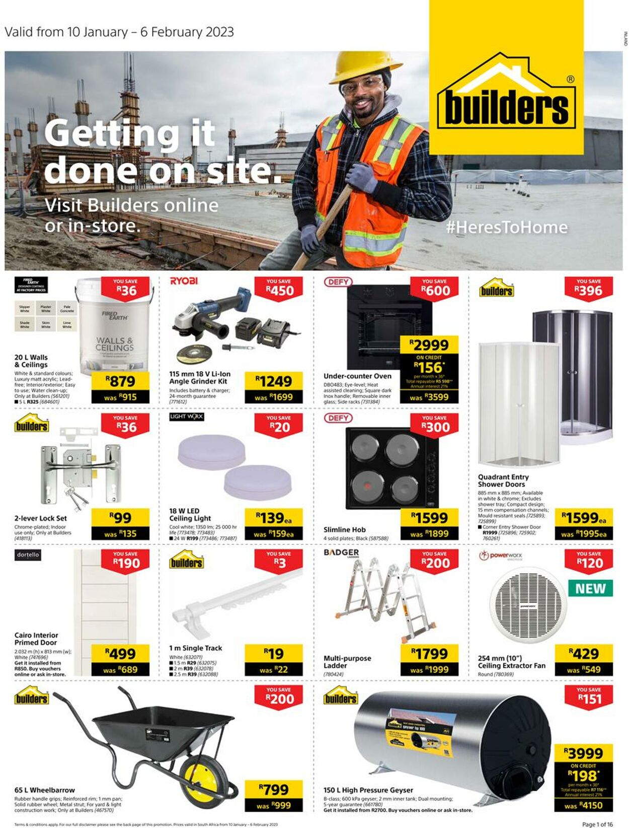 Builders Warehouse Catalogue - 2023/01/10-2023/02/06