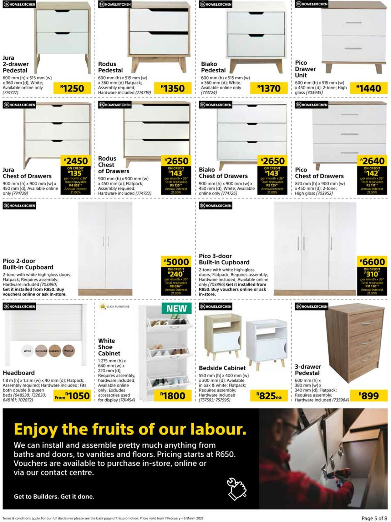 Builders Warehouse Catalogue - 2023/02/07-2023/03/06 (Page 5)