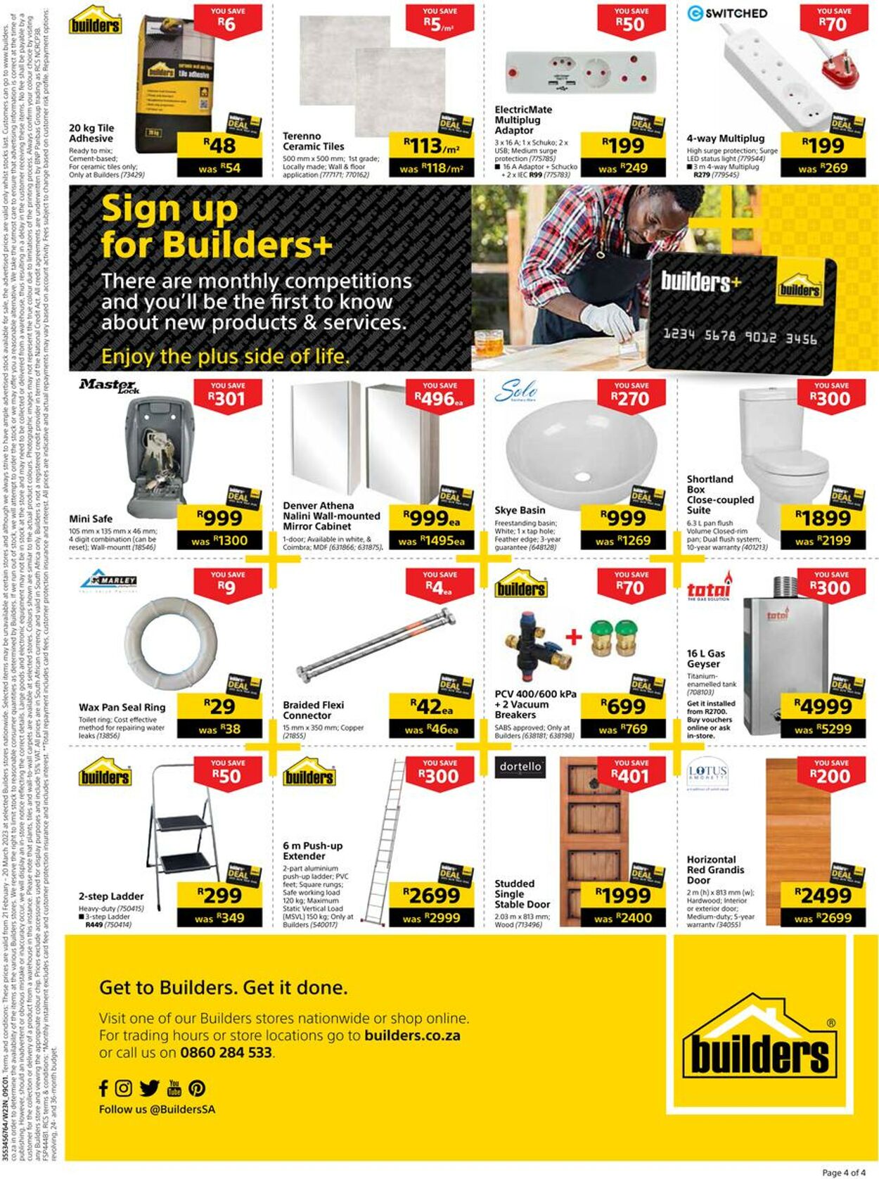 Builders Warehouse Catalogue - 2023/02/21-2023/03/20 (Page 4)