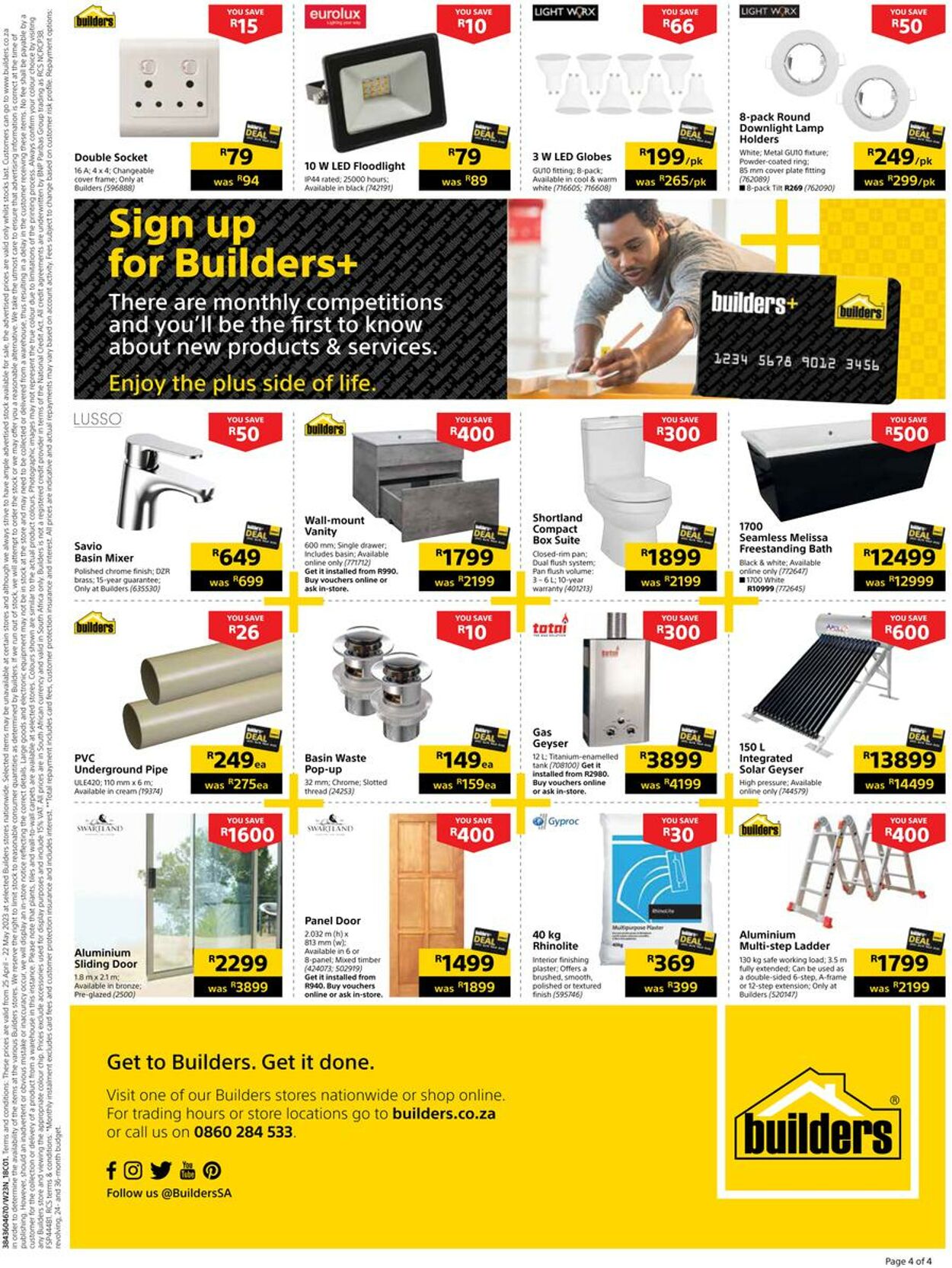 Builders Warehouse Catalogue - 2023/04/25-2023/05/22 (Page 4)