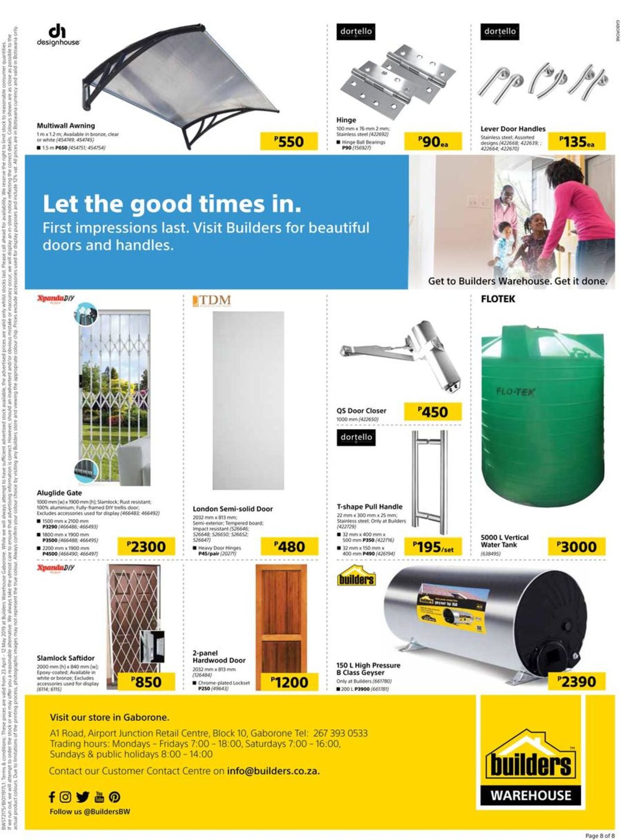 Builders Warehouse - Gaborone Catalogue - 2019/04/23-2019/05/12 (Page 8)