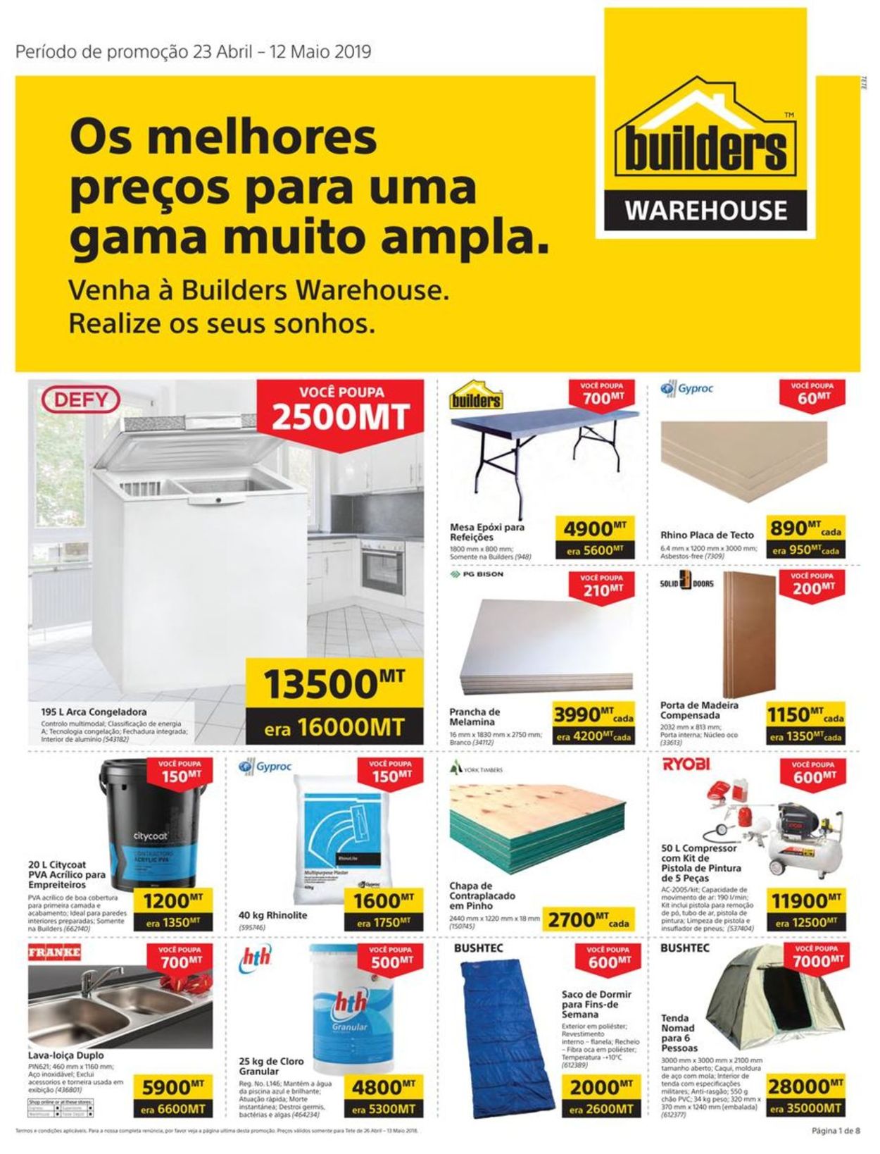 Builders Warehouse - Tete Catalogue - 2019/04/23-2019/05/12