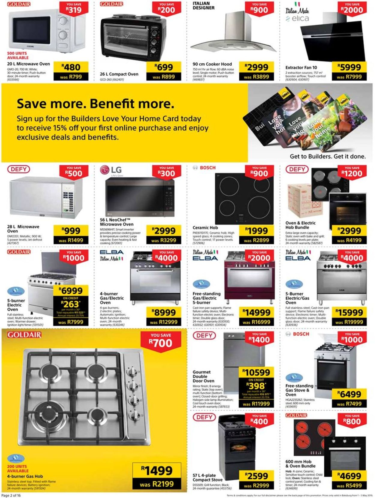 Builders Warehouse Catalogue - 2019/05/01-2019/05/05 (Page 2)