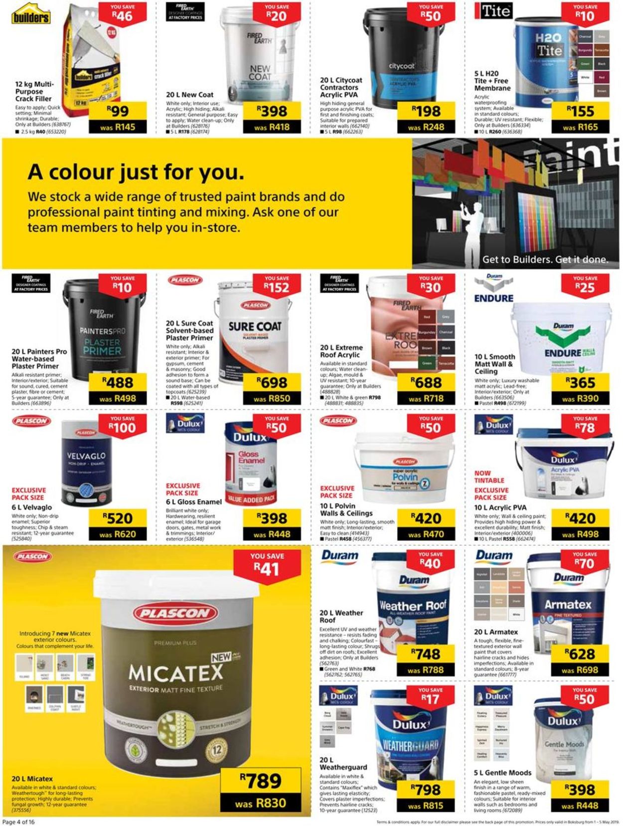 Builders Warehouse Catalogue - 2019/05/01-2019/05/05 (Page 4)