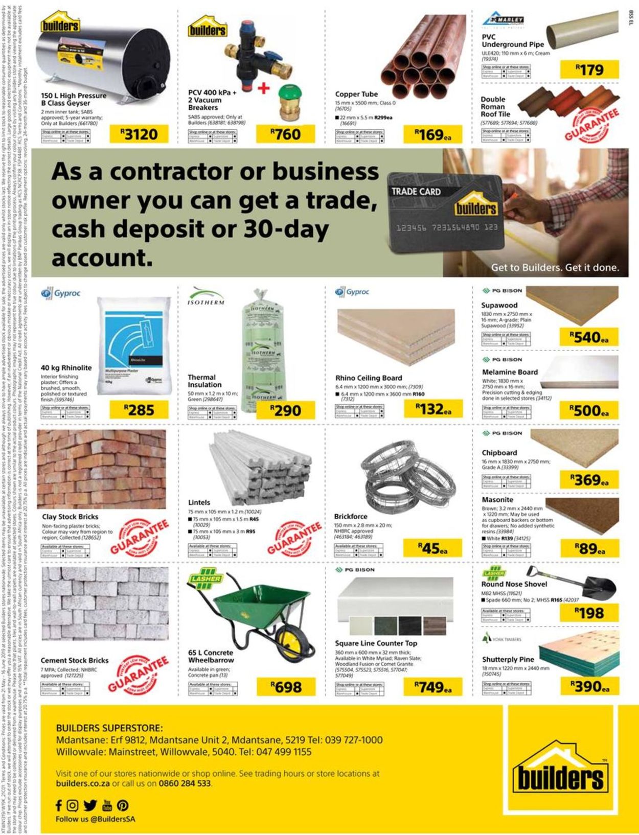 Builders Warehouse Catalogue - 2019/05/21-2019/06/16 (Page 129)