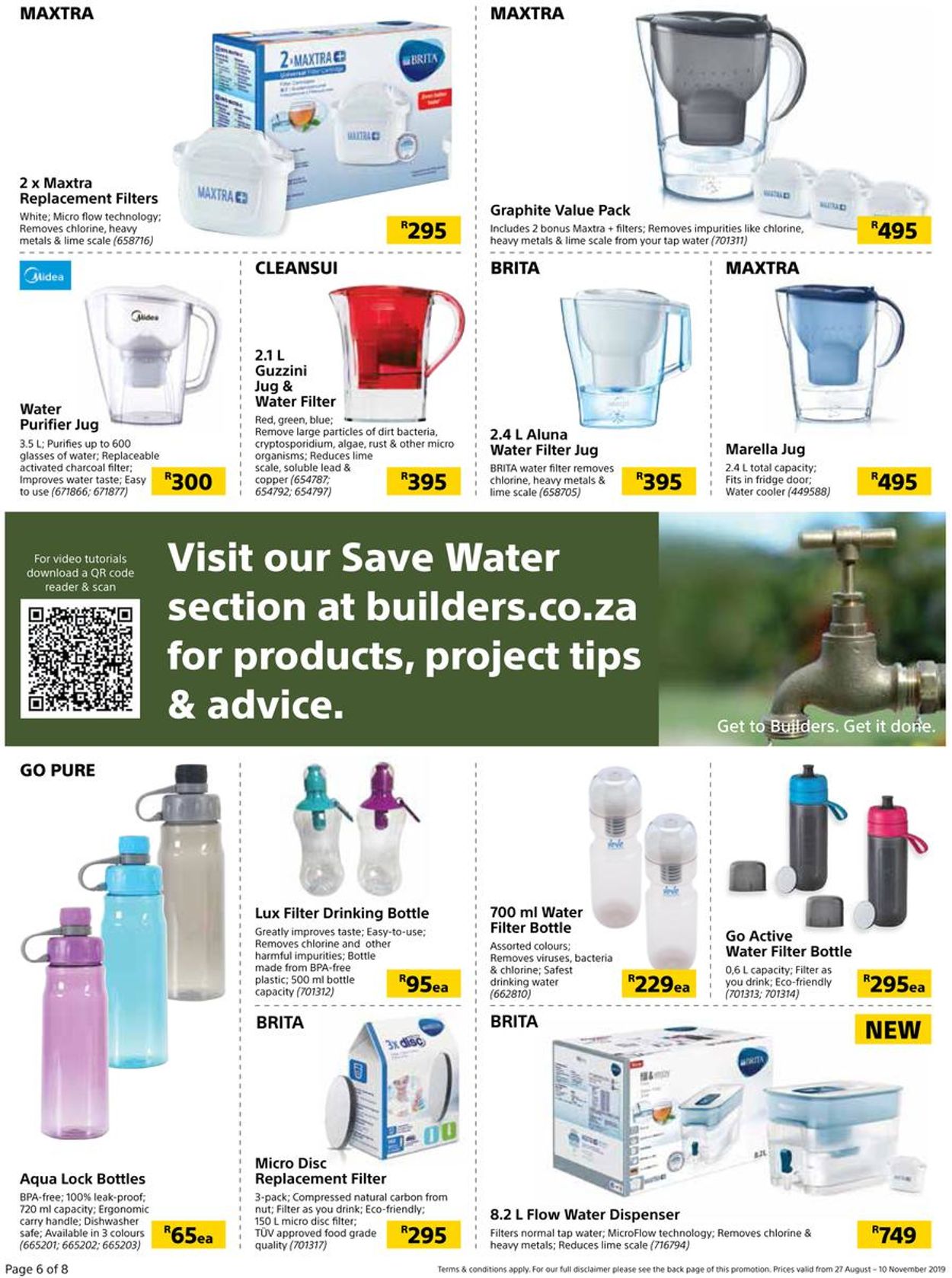 Builders Warehouse Catalogue - 2019/08/27-2019/11/10 (Page 6)