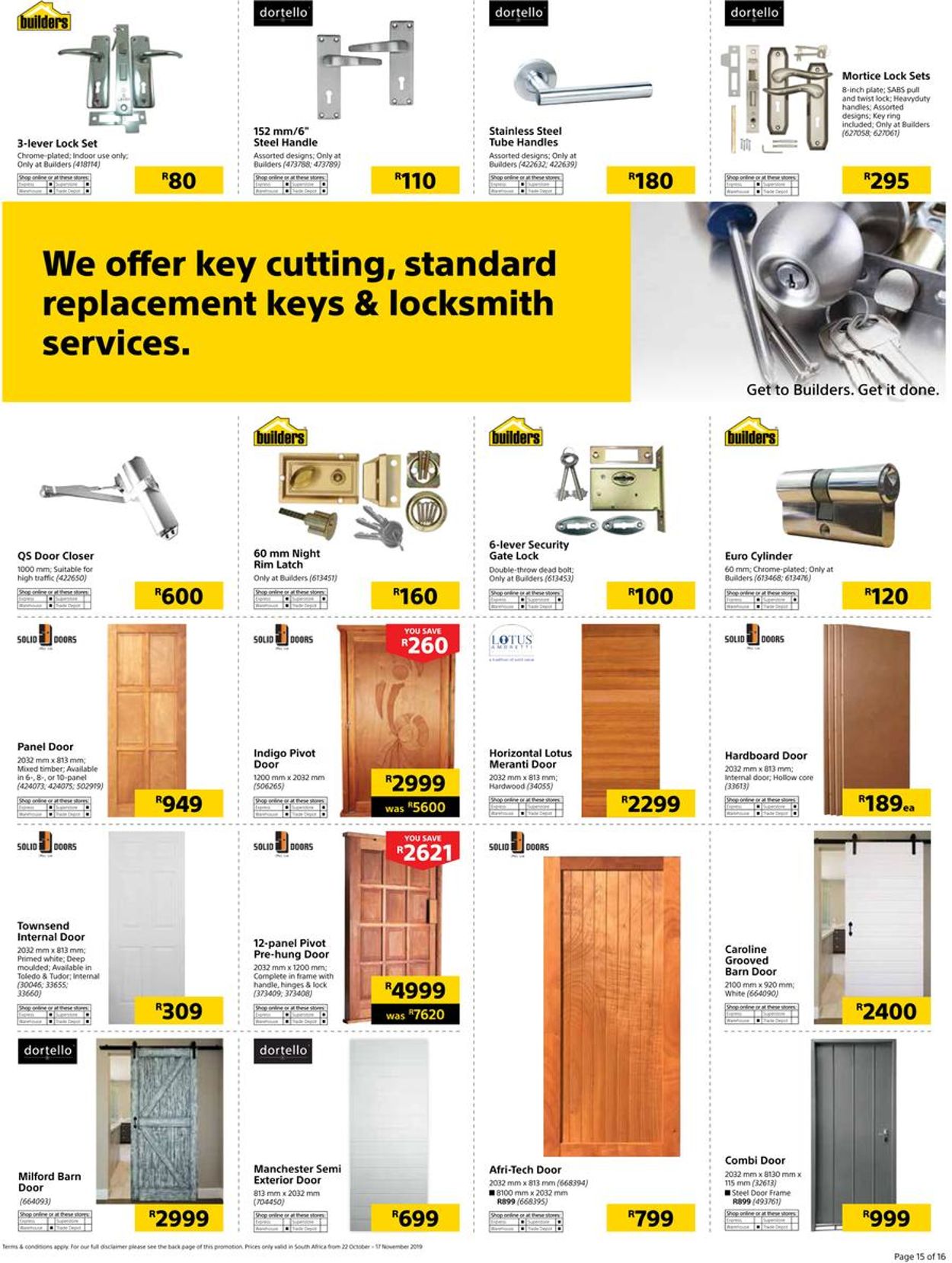 Builders Warehouse Catalogue - 2019/10/22-2019/11/17 (Page 48)