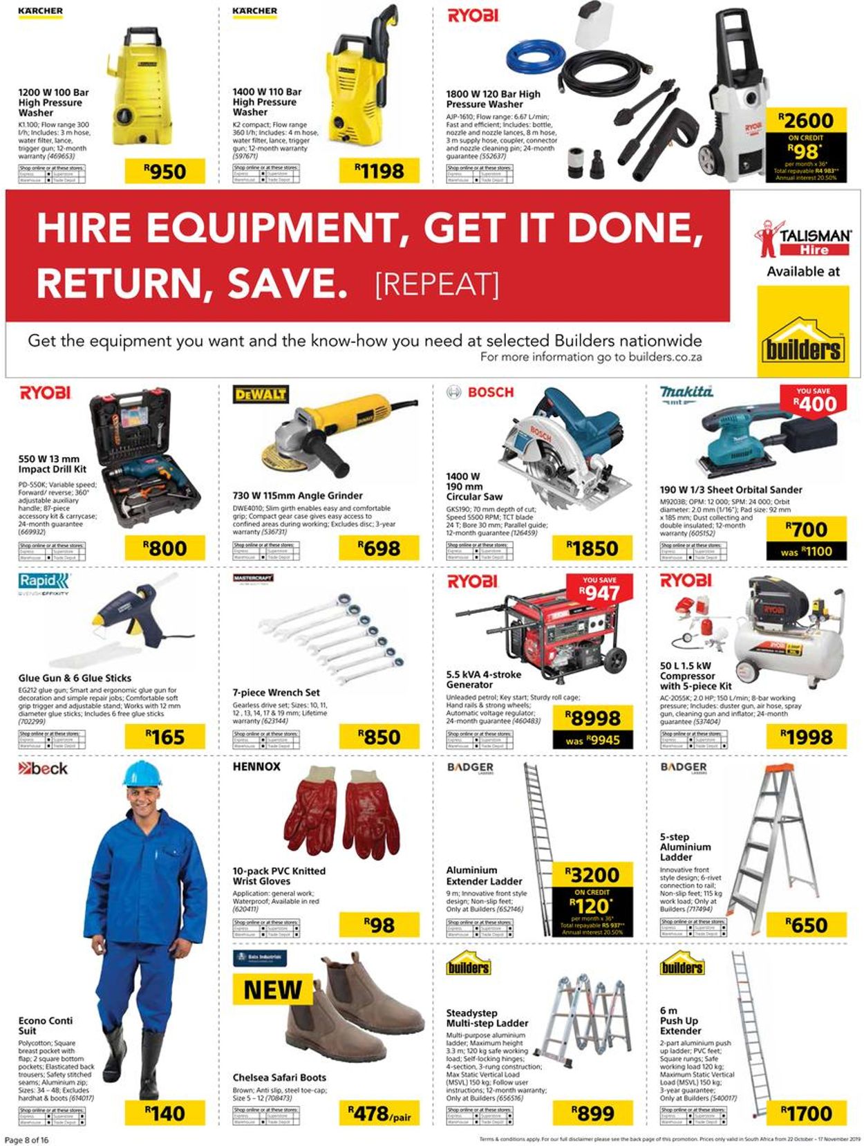 Builders Warehouse Catalogue - 2019/10/22-2019/11/17 (Page 73)