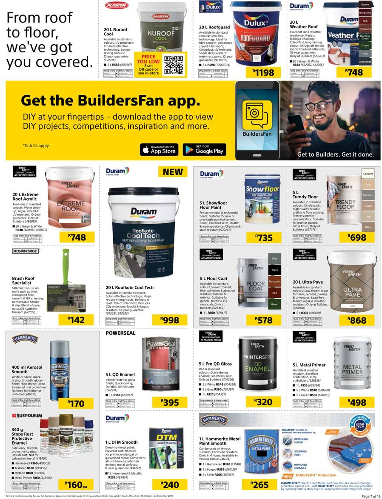 Builders Warehouse Catalogue - 2019/10/22-2019/12/24 (Page 7)