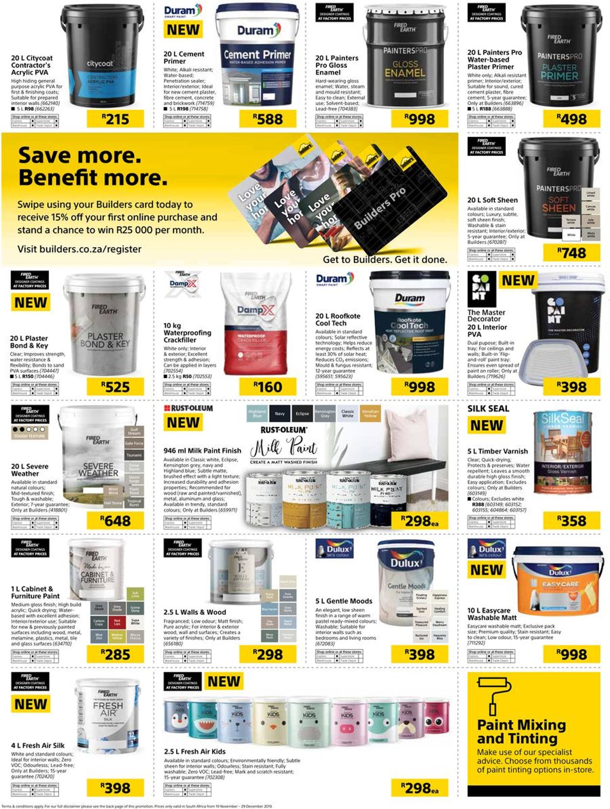 Builders Warehouse Catalogue - 2019/11/19-2019/12/29 (Page 48)