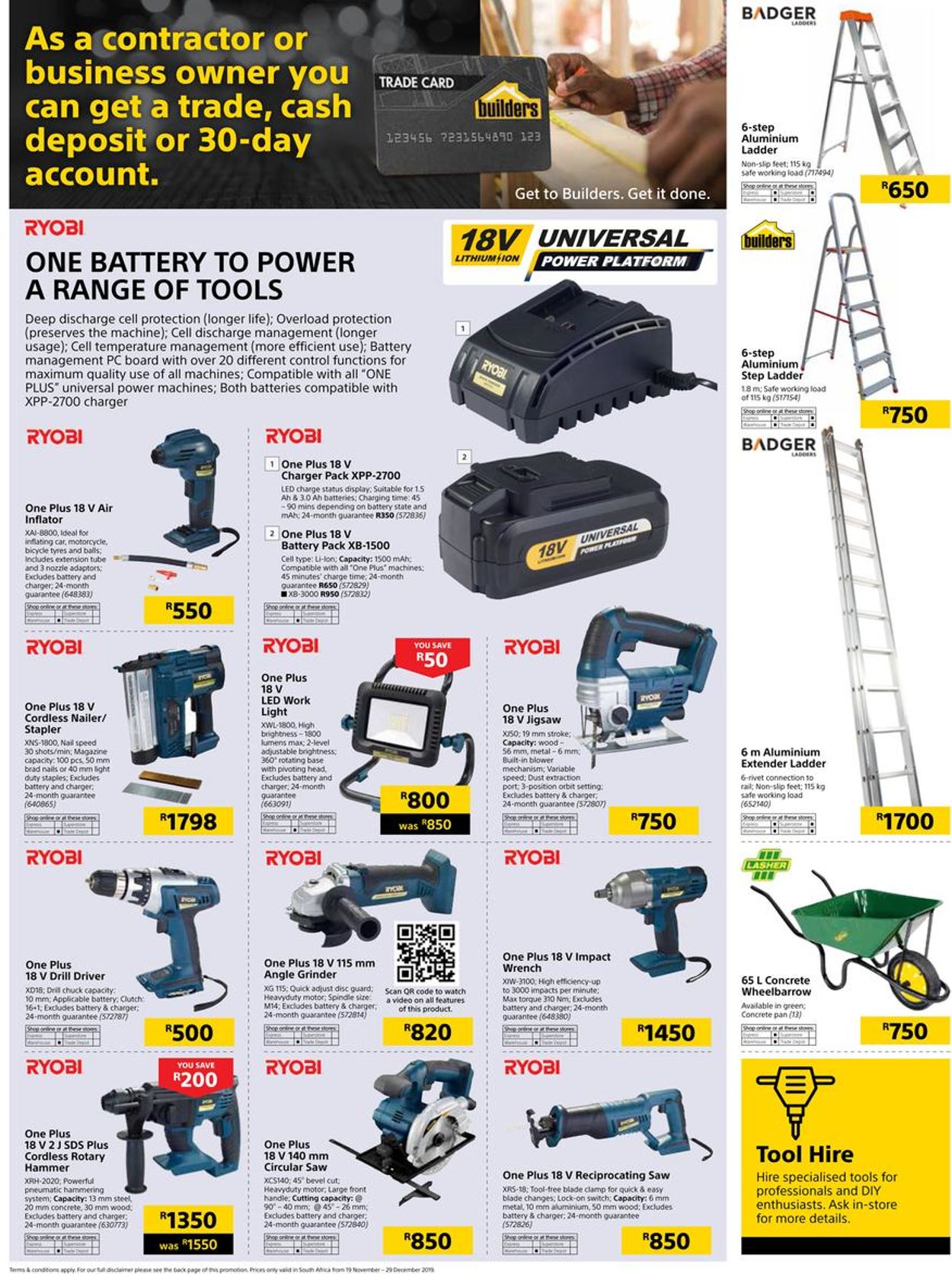 Builders Warehouse Catalogue - 2019/11/19-2019/12/29 (Page 94)