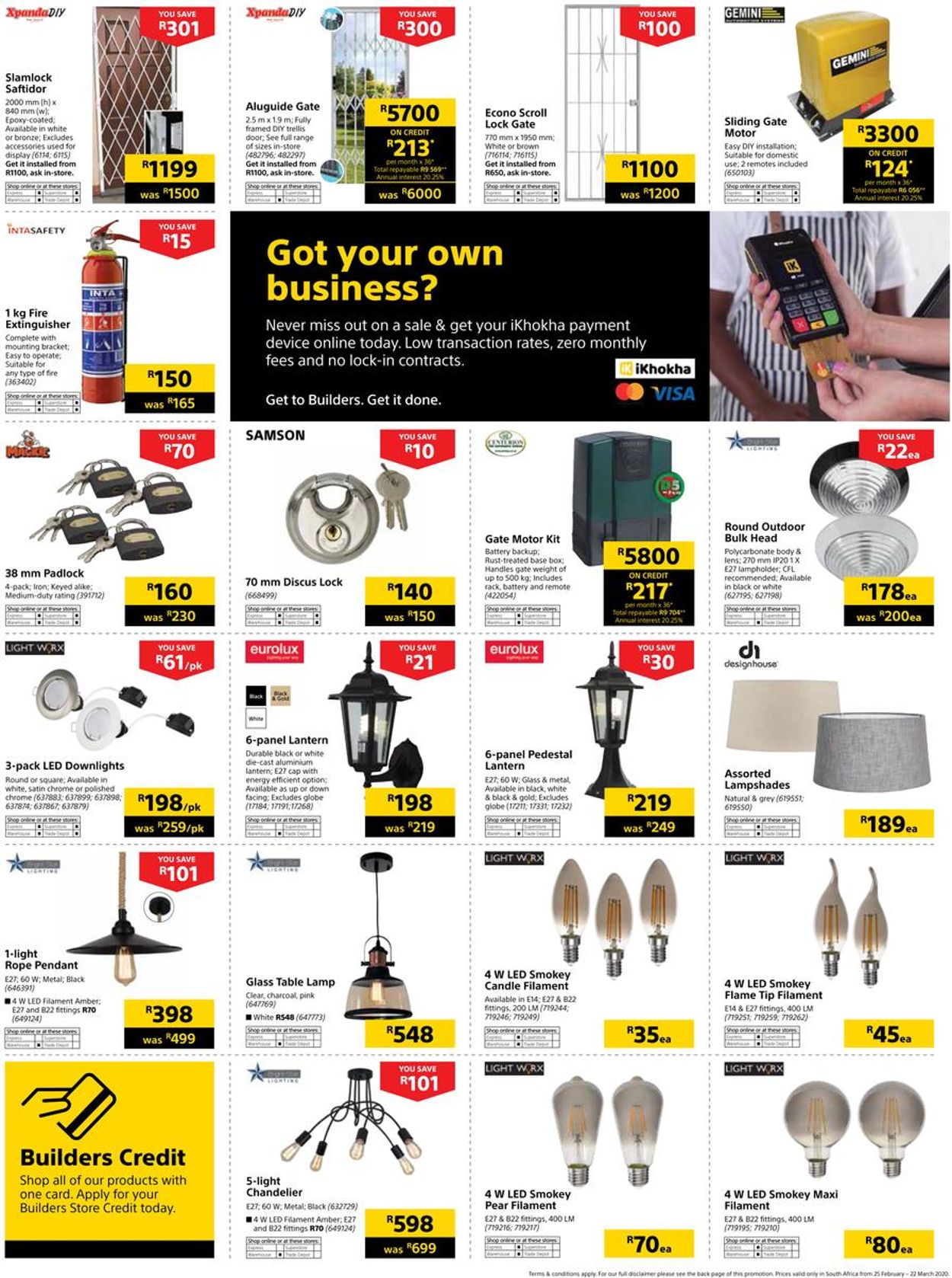 Builders Warehouse Catalogue - 2020/02/25-2020/03/22 (Page 15)