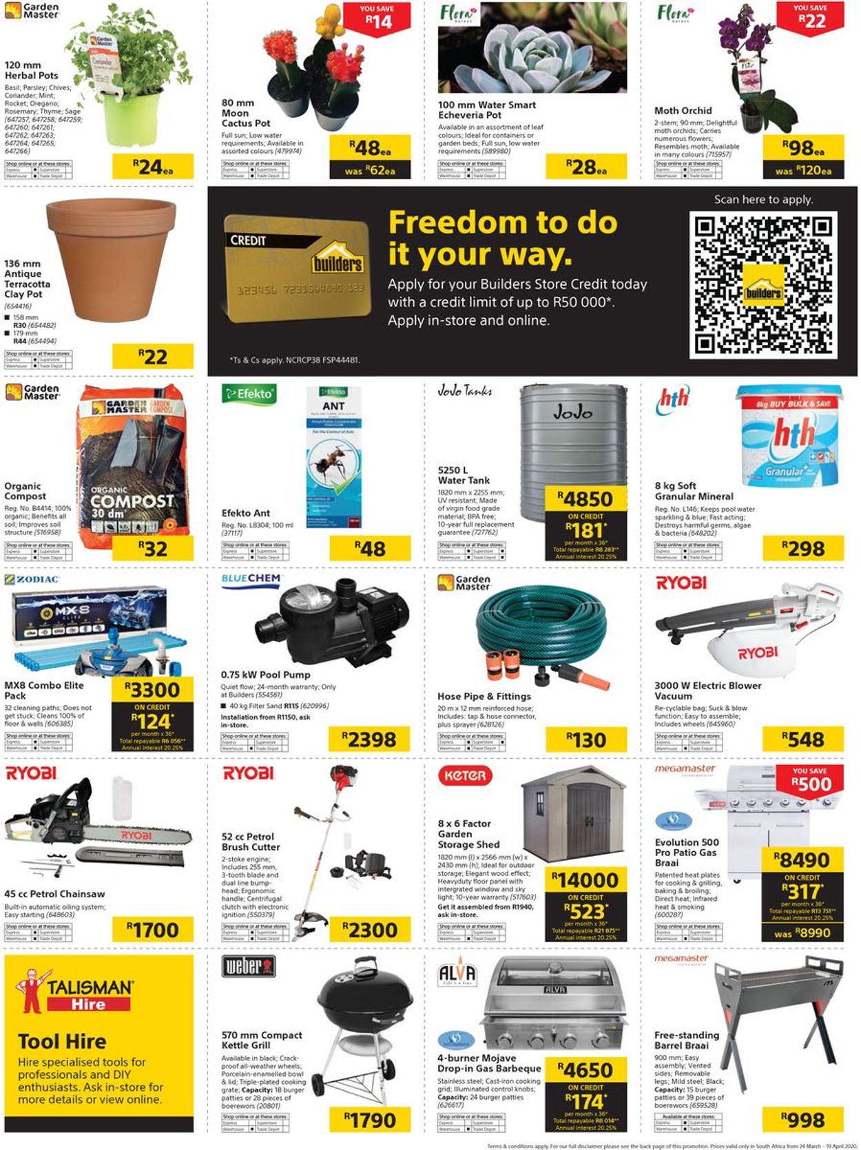 Builders Warehouse Catalogue - 2020/03/24-2020/04/19 (Page 13)