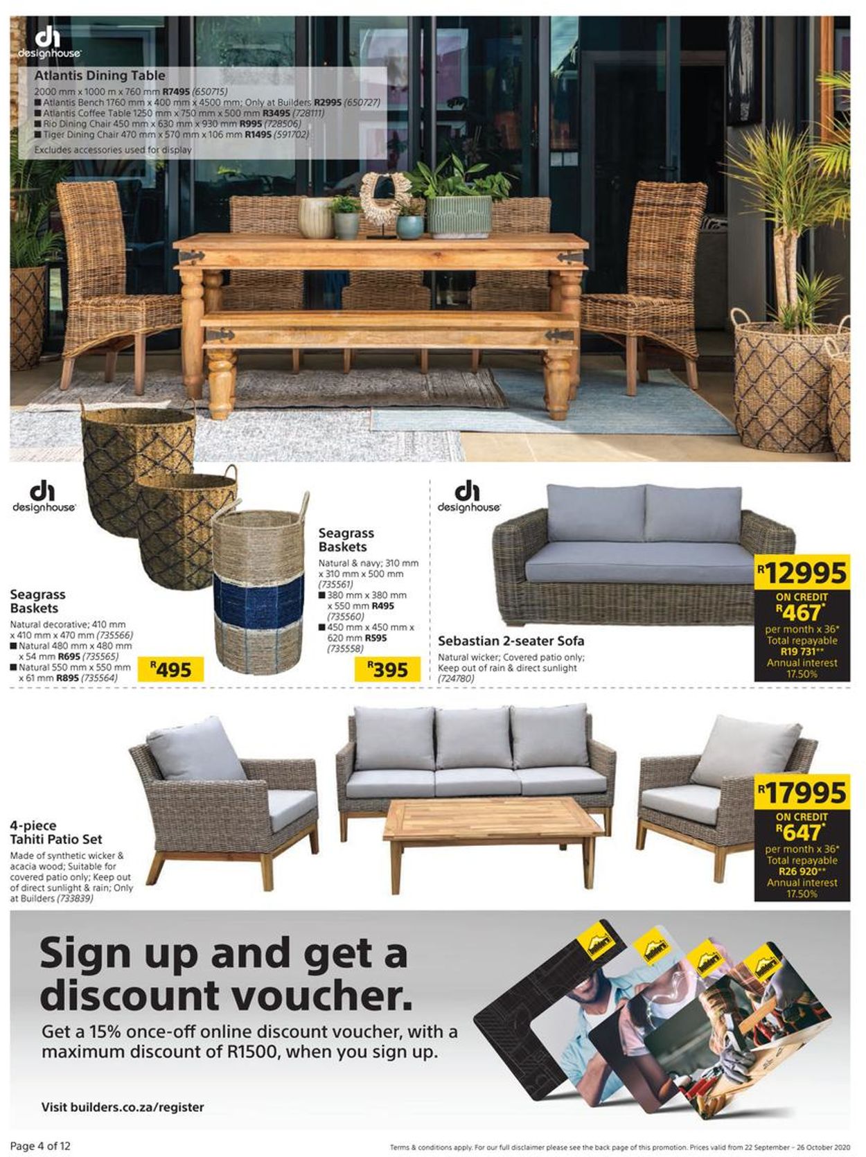 Builders Warehouse Catalogue - 2020/09/22-2020/10/26 (Page 4)