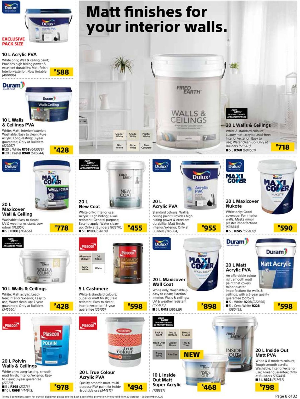 Builders Warehouse Catalogue - 2020/10/20-2020/12/28 (Page 8)