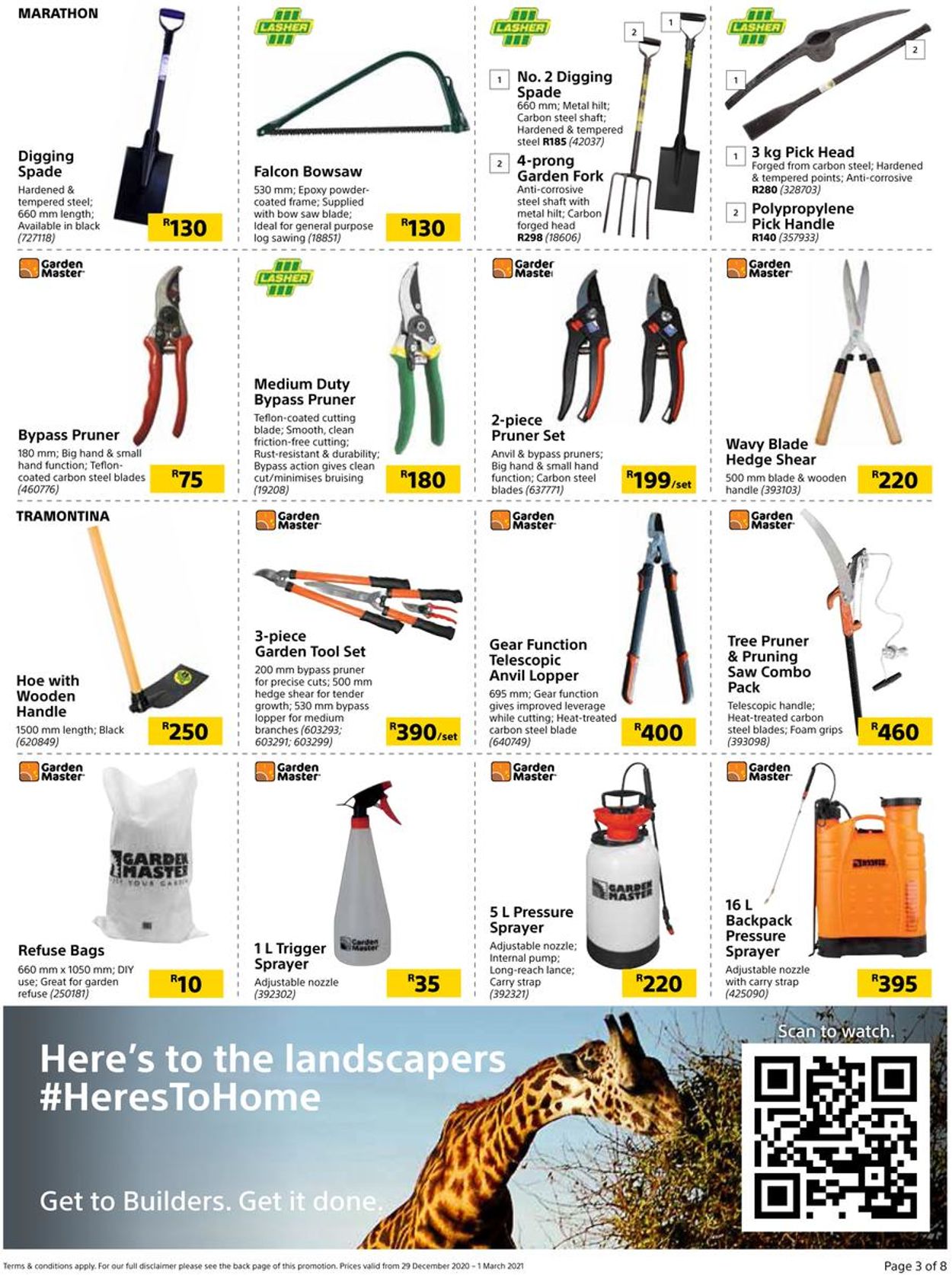 Builders Warehouse Time To Make A Splash Catalogue - 2020/12/29-2021/03/01 (Page 3)