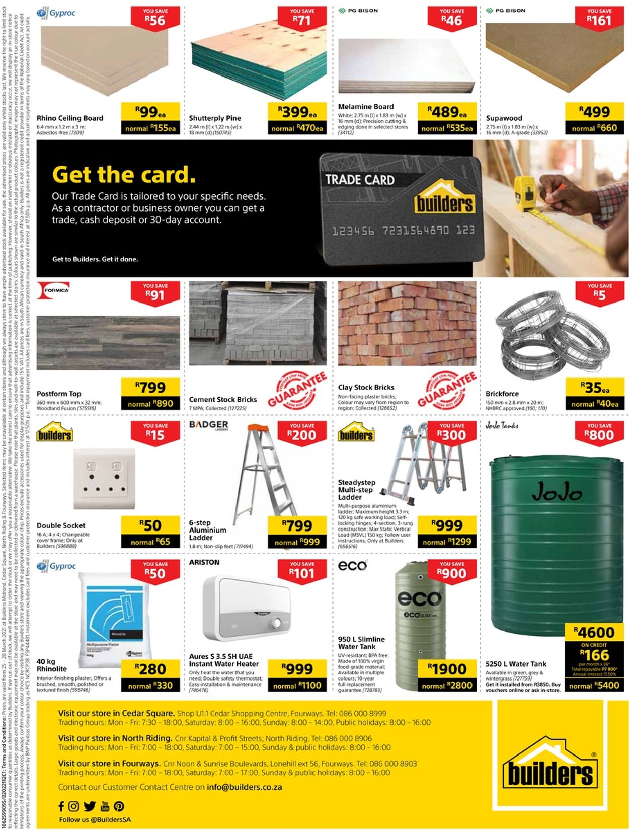 Builders Warehouse Catalogue - 2021/03/25-2021/03/28 (Page 6)