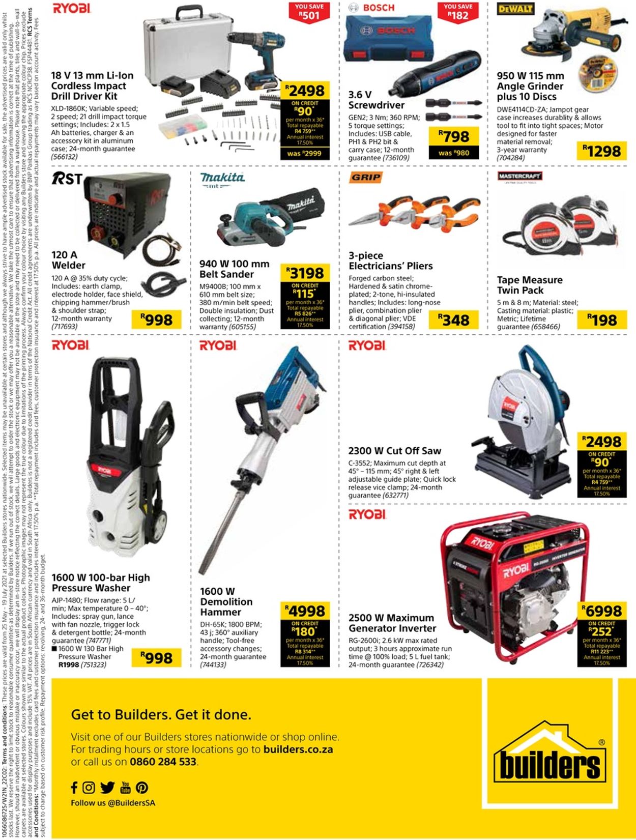 Builders Warehouse Catalogue - 2021/05/25-2021/07/19 (Page 16)