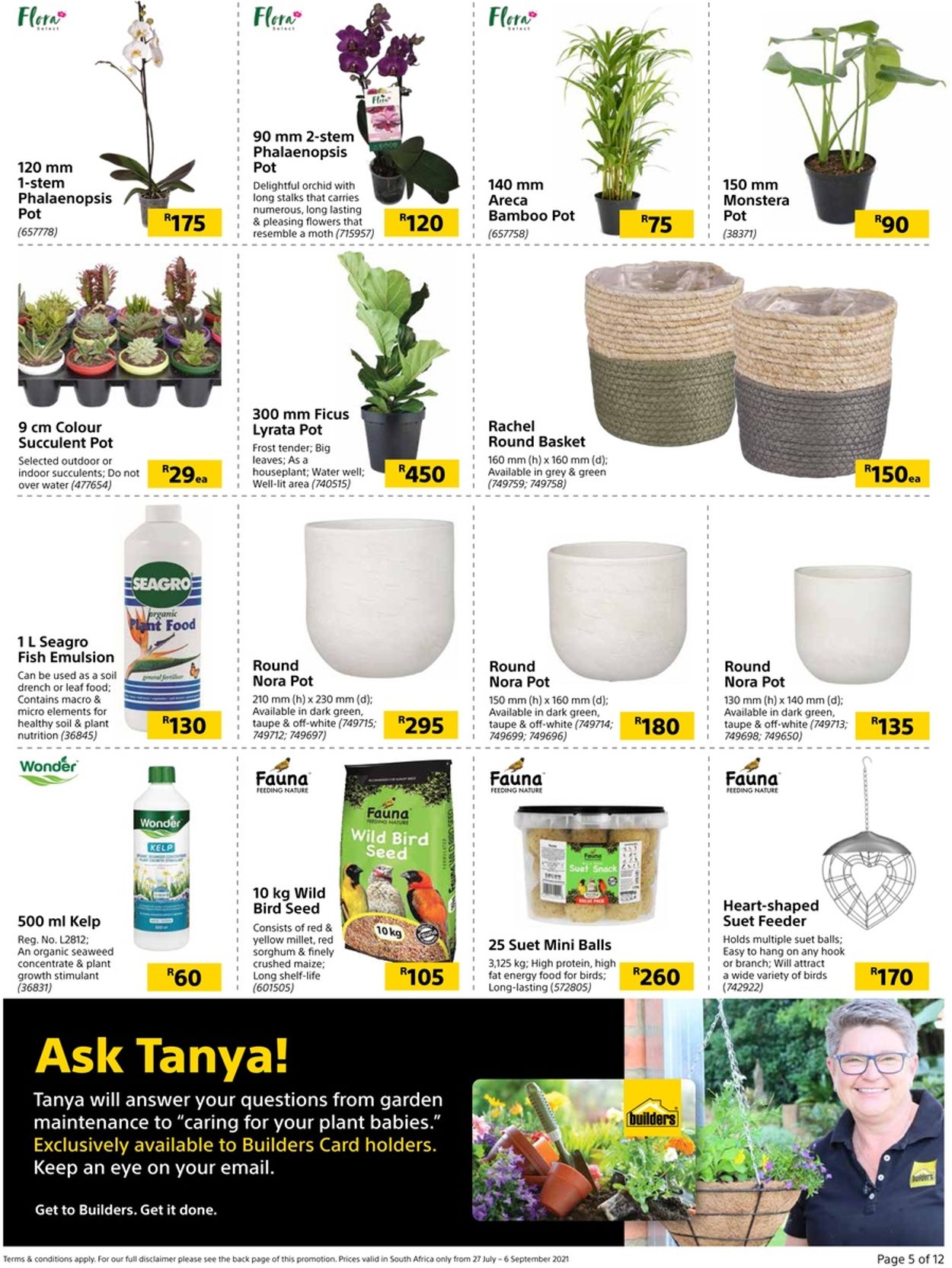 Builders Warehouse Catalogue - 2021/07/27-2021/09/06 (Page 5)