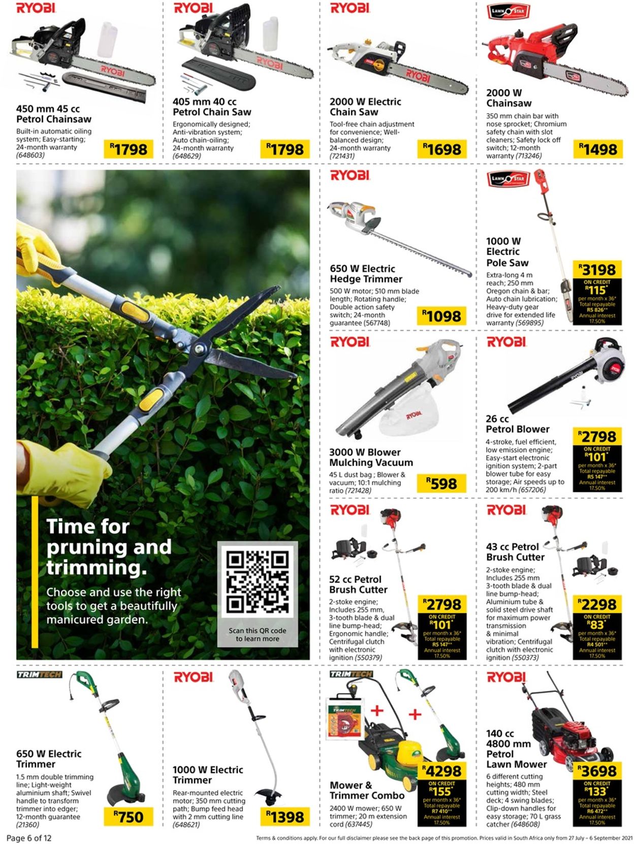 Builders Warehouse Catalogue - 2021/07/27-2021/09/06 (Page 6)
