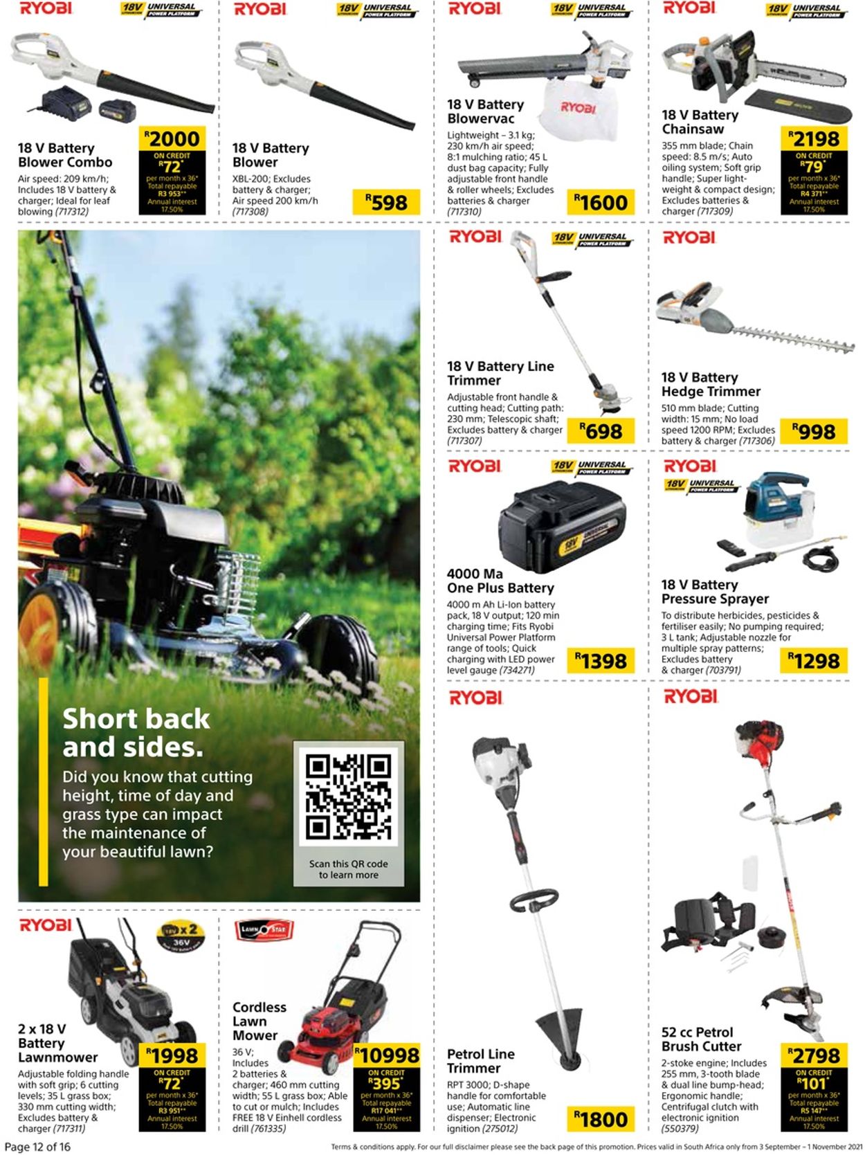 Builders Warehouse Catalogue - 2021/09/03-2021/11/01 (Page 12)