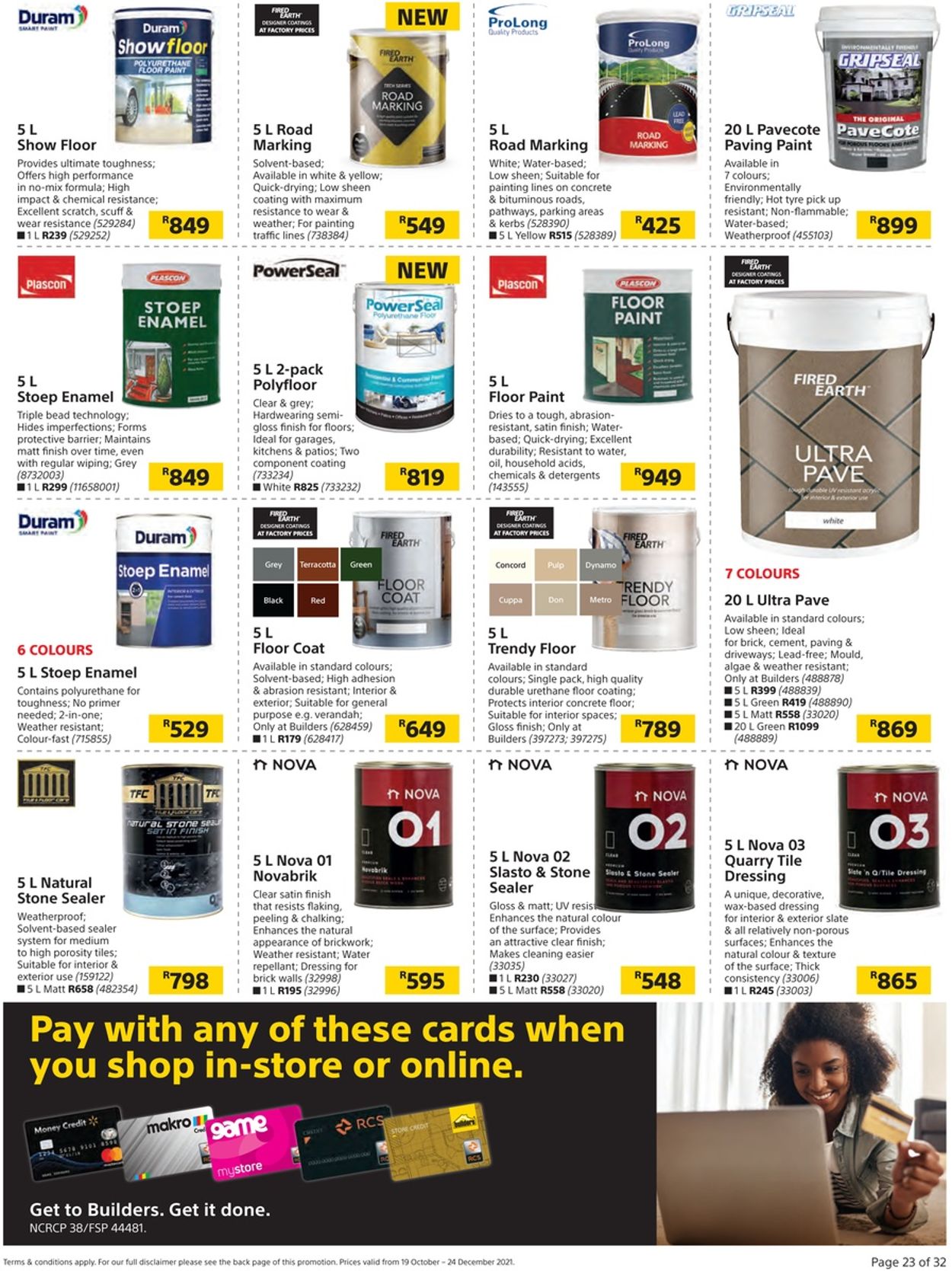 Builders Warehouse Catalogue - 2021/10/19-2021/12/24 (Page 23)
