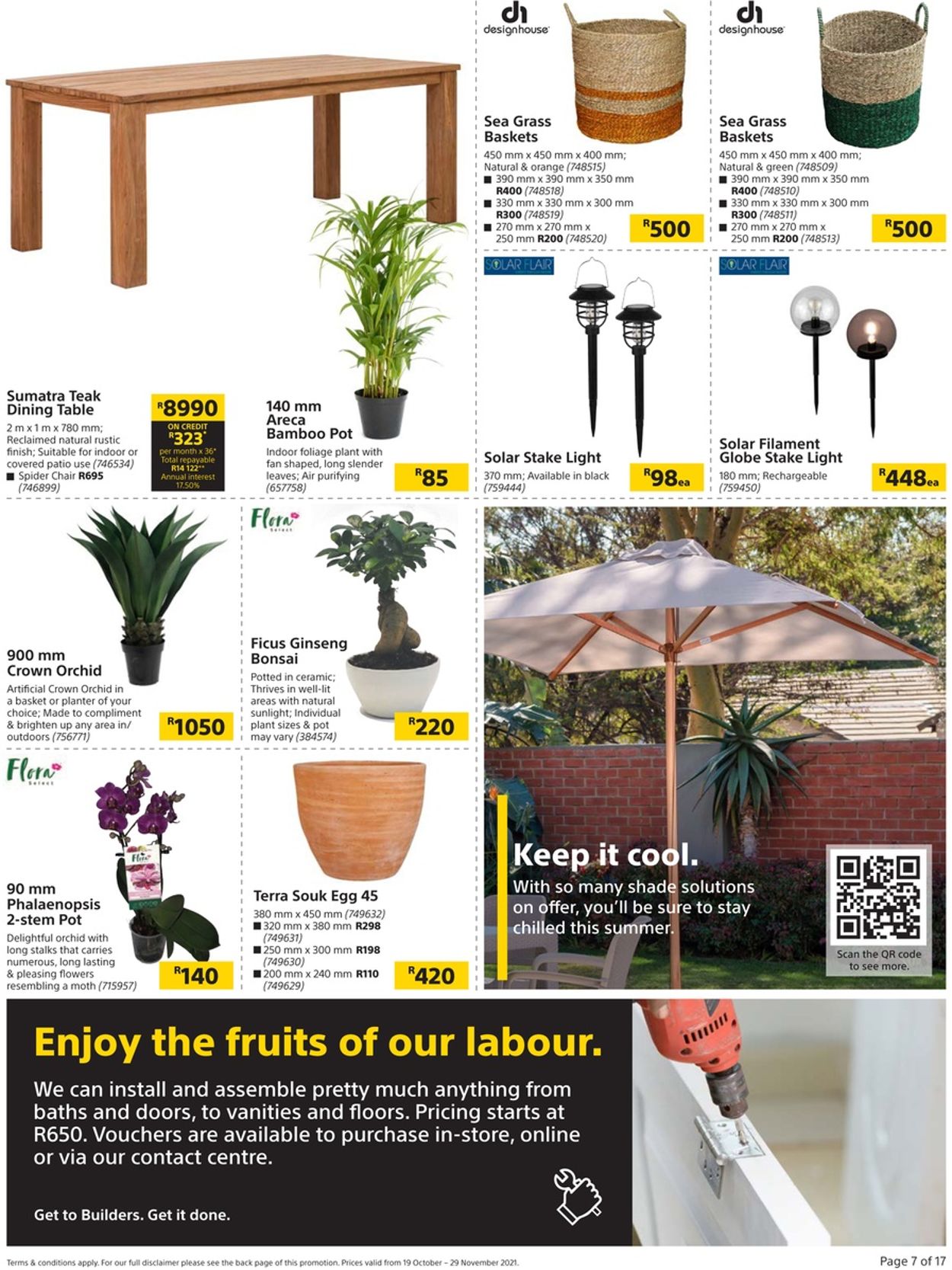 Builders Warehouse BLACK FRIDAY 2021 Catalogue - 2021/10/19-2021/11/29 (Page 7)
